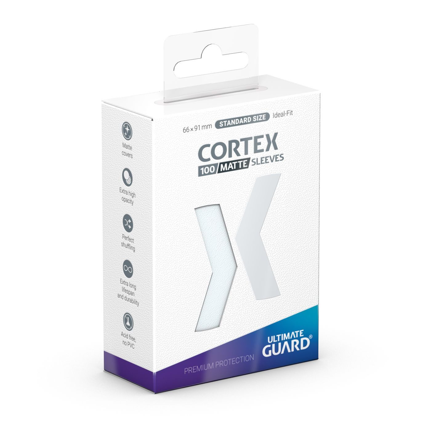 Sammelkarte Ultimate Guard Cortex Matte Sleeves Standard Size (100) (66x91mm)