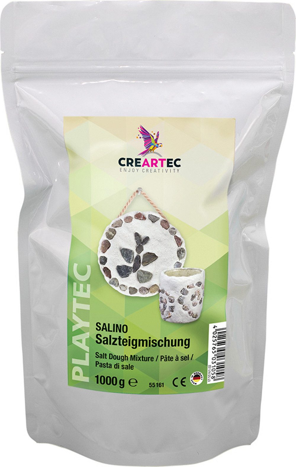 CREARTEC Modelliermasse Salino-Salzteigmischung, 1 kg