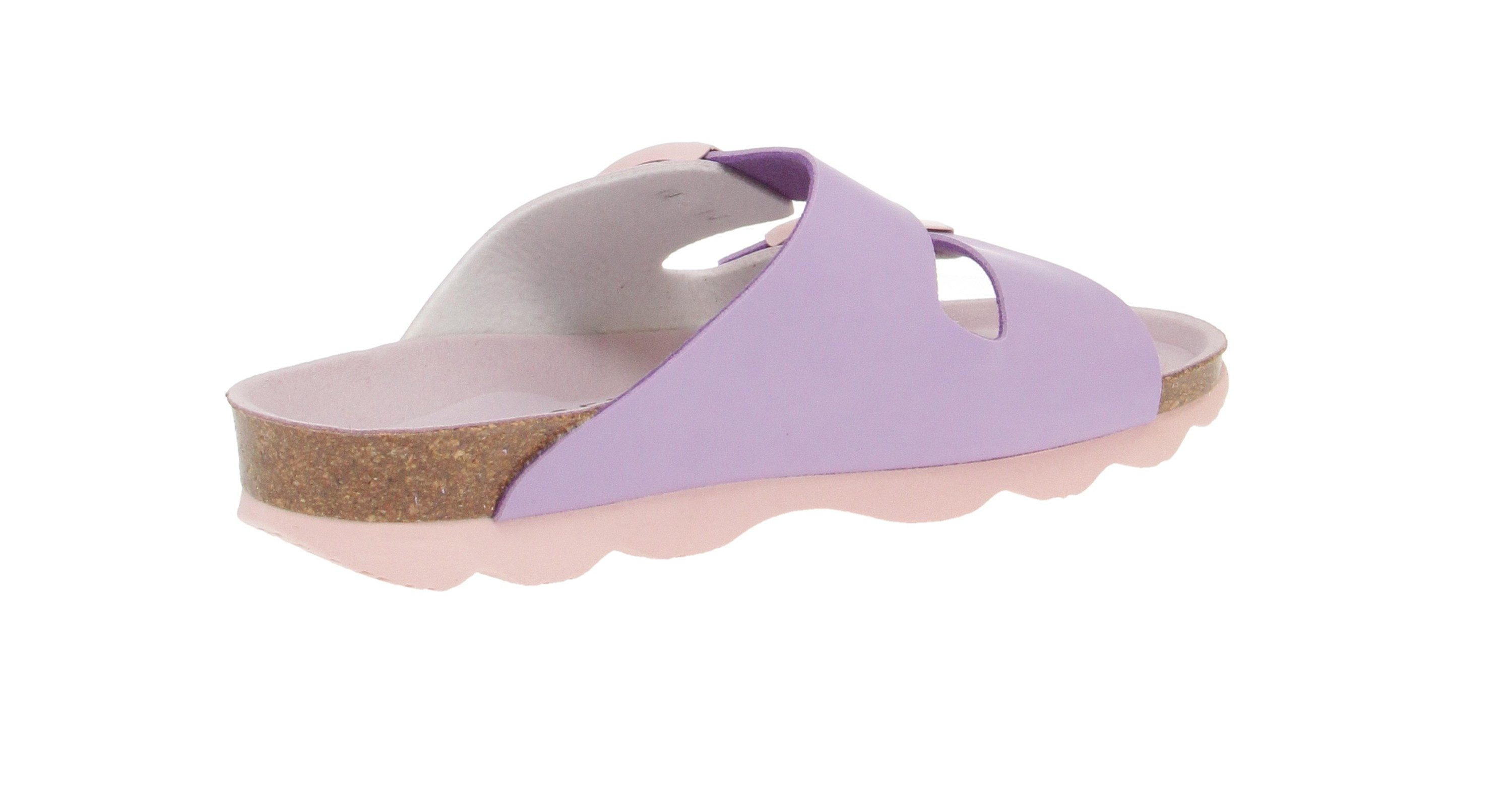 GENUINS Genuins G105630 Hawai Twin - Damen Schuhe Pantoletten - Mauve-Rose Sandale