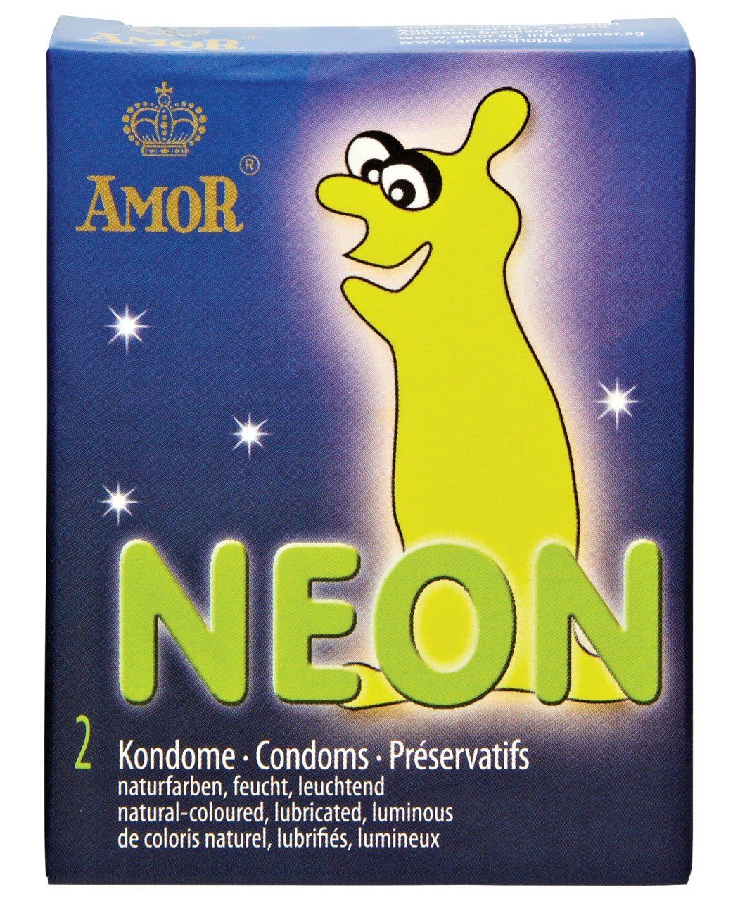 Amor AMOR Kondome - Varianten) Einhand-Kondome (div. Neon