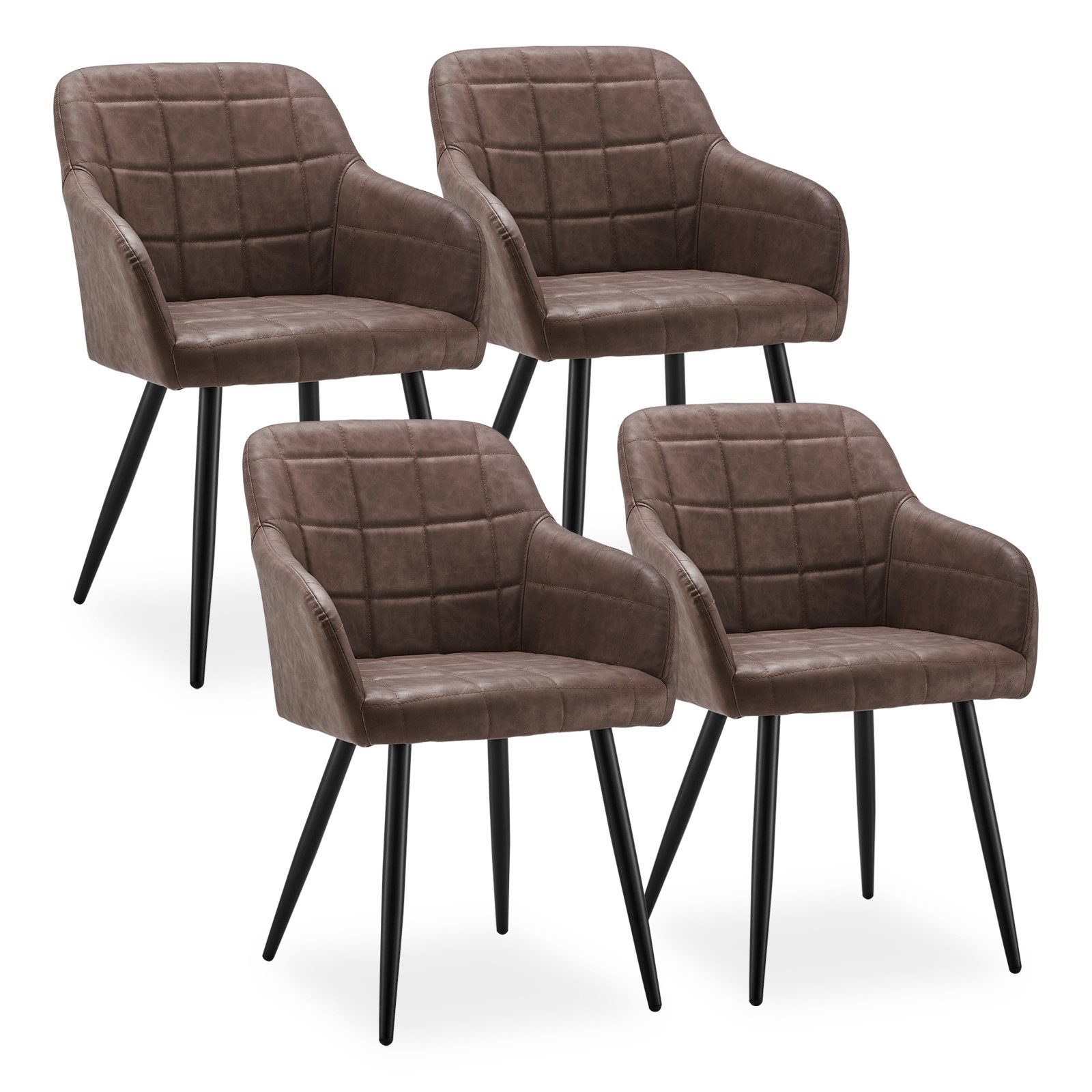 Ofcasa Esszimmerstuhl Polsterstühle (4er Set), Weich günstig online kaufen