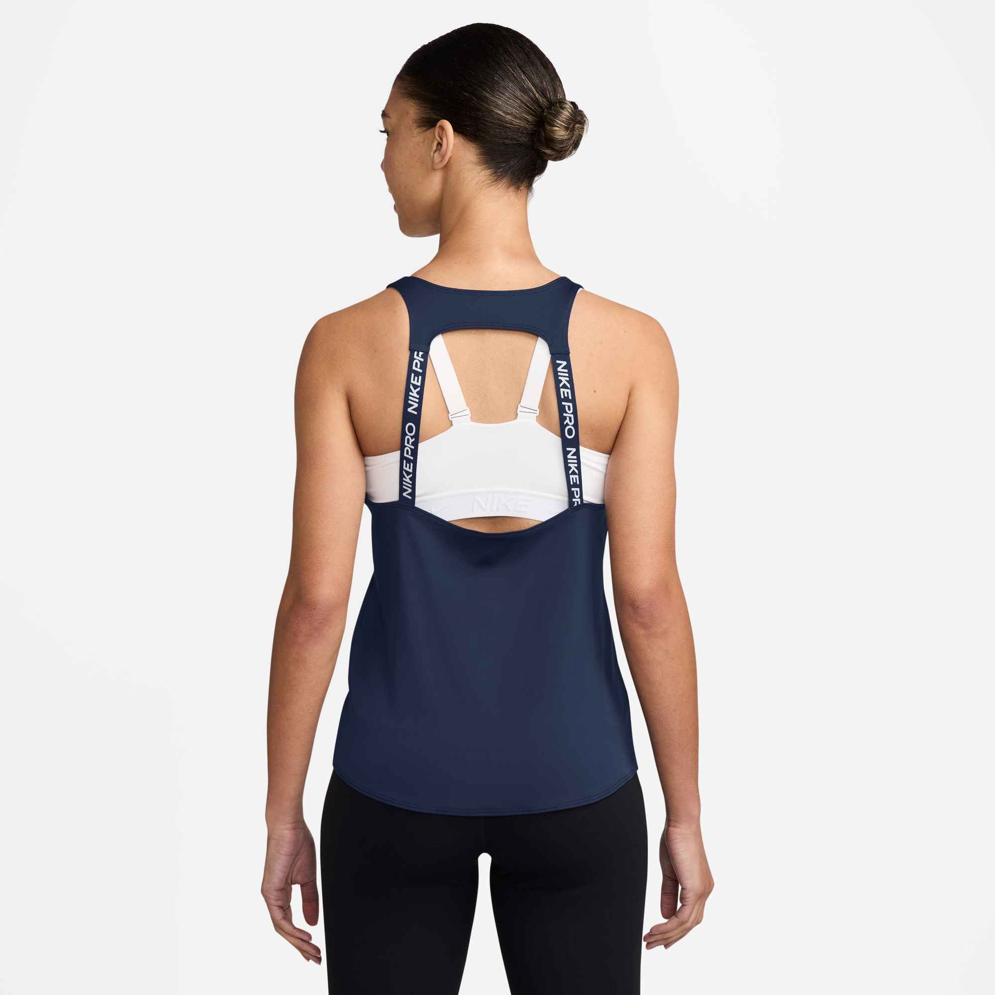 Nike Tanktop Nike Pro Women's Dri-FIT Tank Top ärmelloses Design, Tanktop-Schnitt