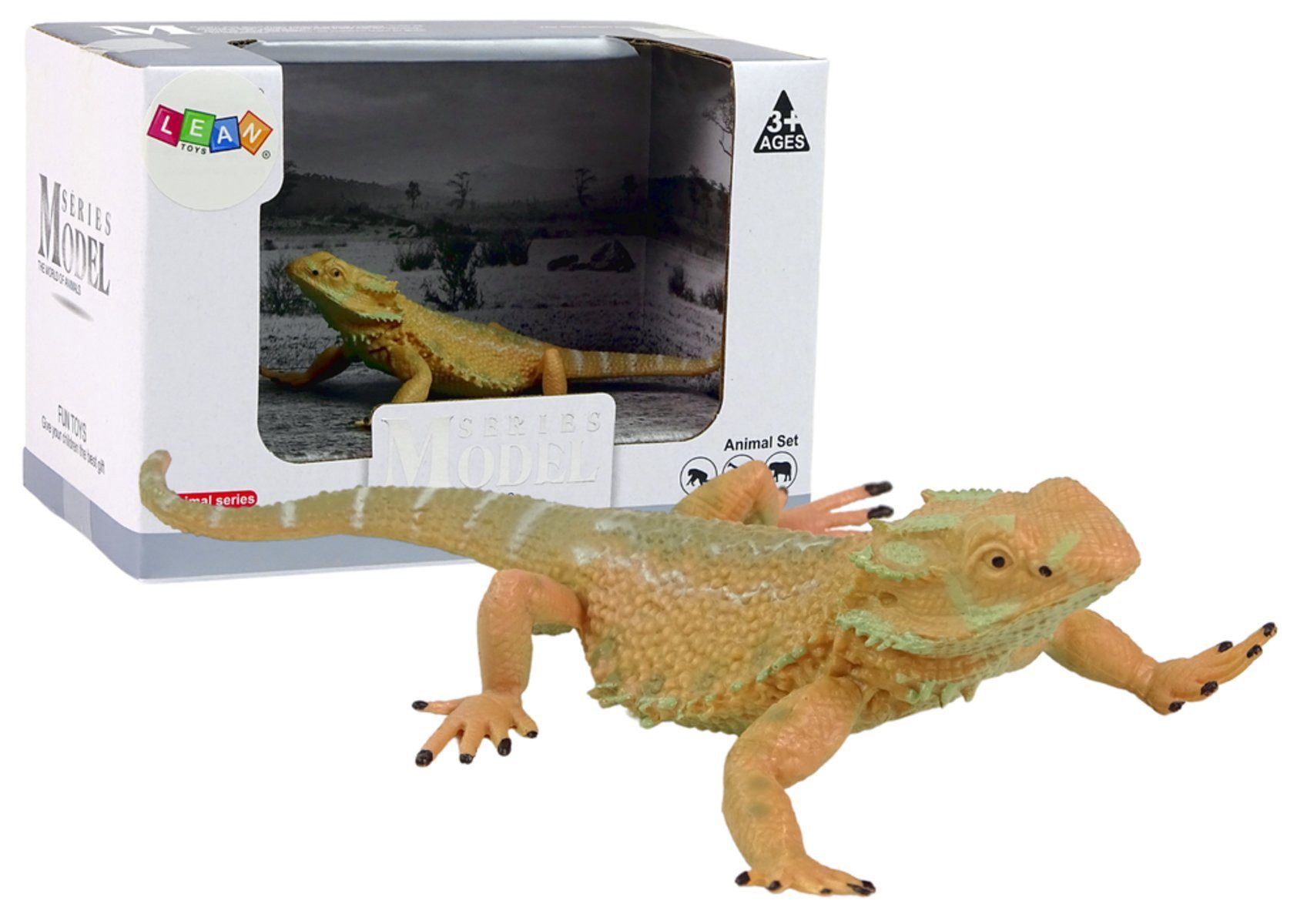 Wisam Lernspielzeug Agama Bärtige Sammlerfigur Serie Tiere der Welt