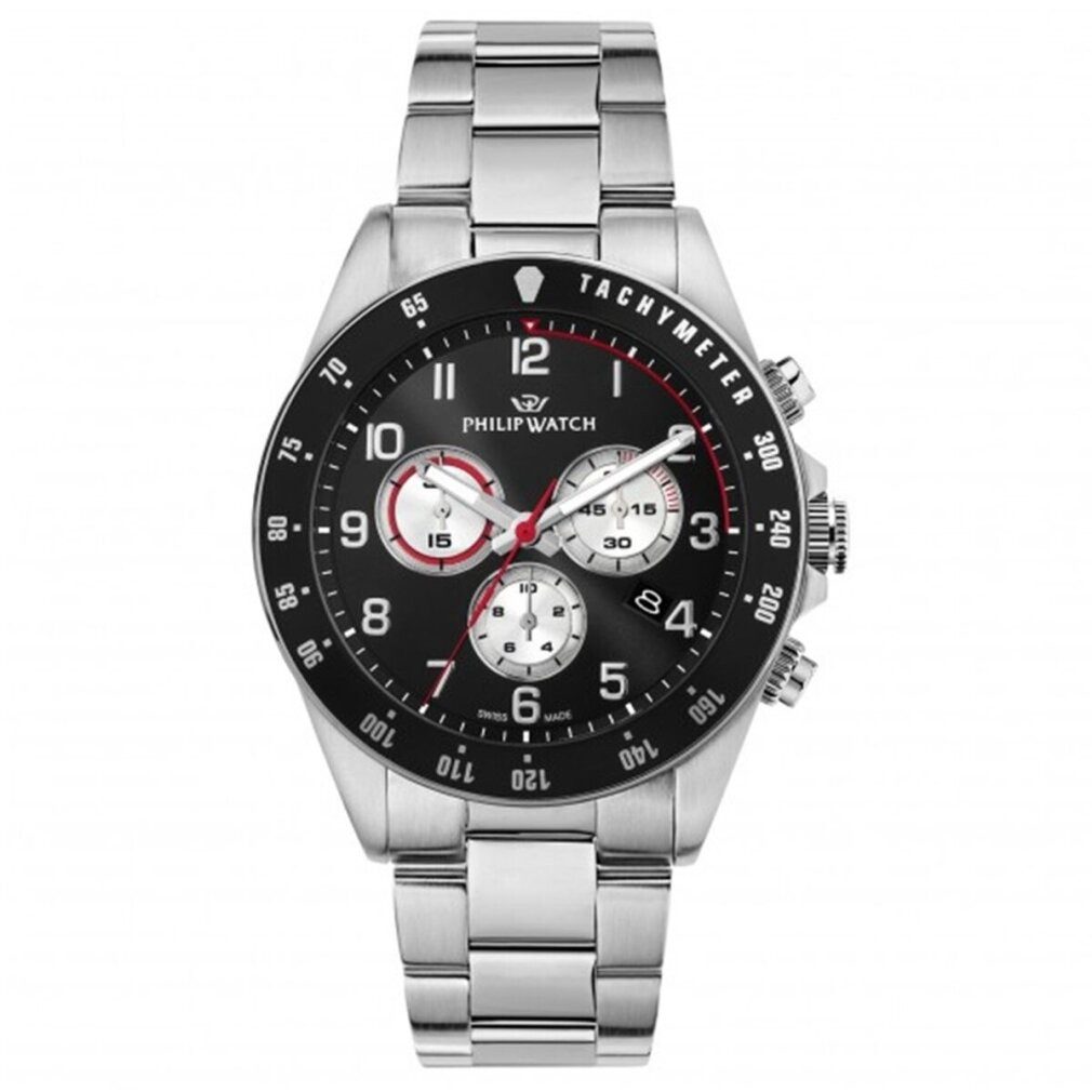PHILIP WATCH UHREN Luxusuhr Herrenuhr Philip Watch R8273607030 Silberfarben