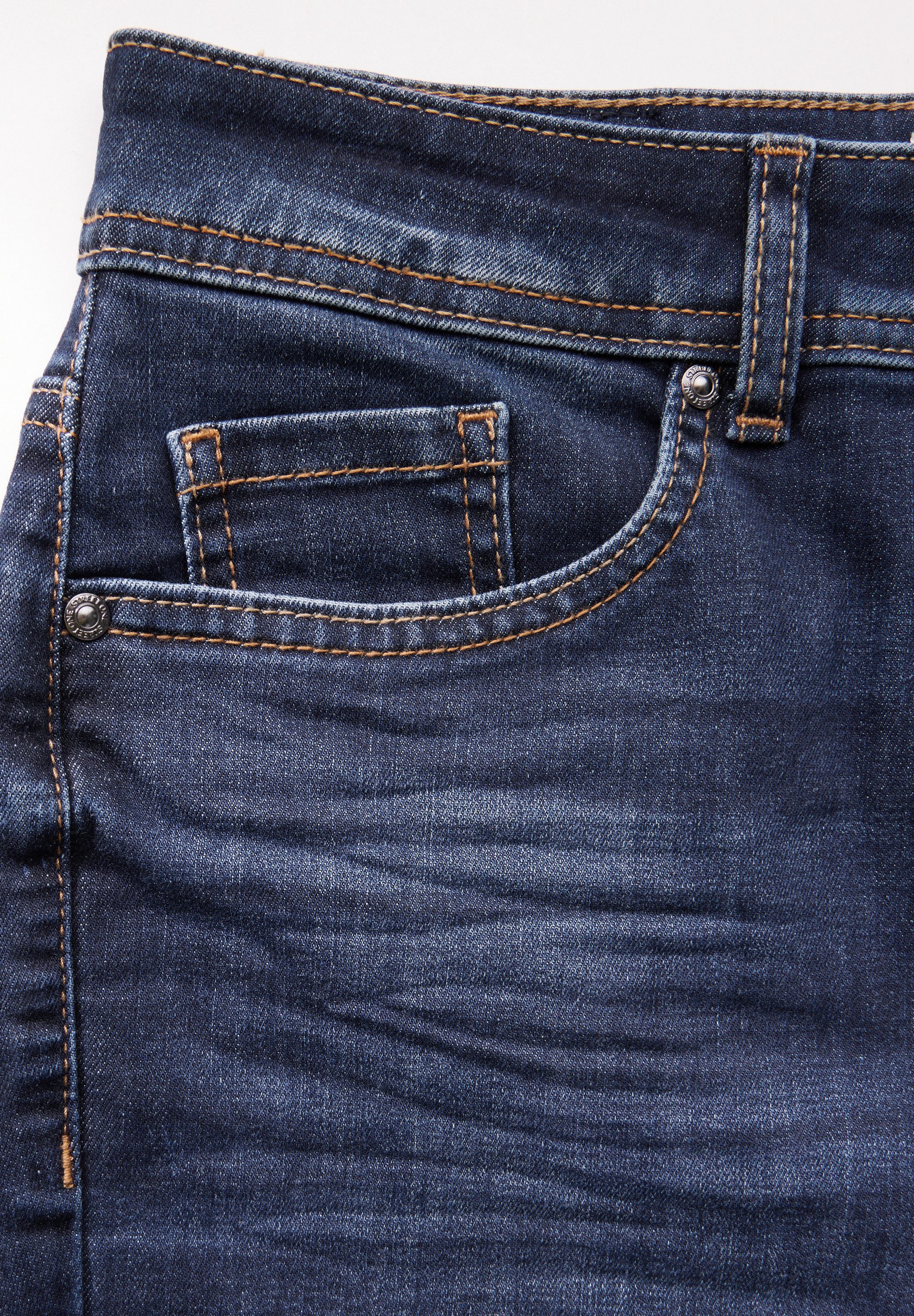 STREET ONE 5-Pocket-Jeans Bootcut Jeans