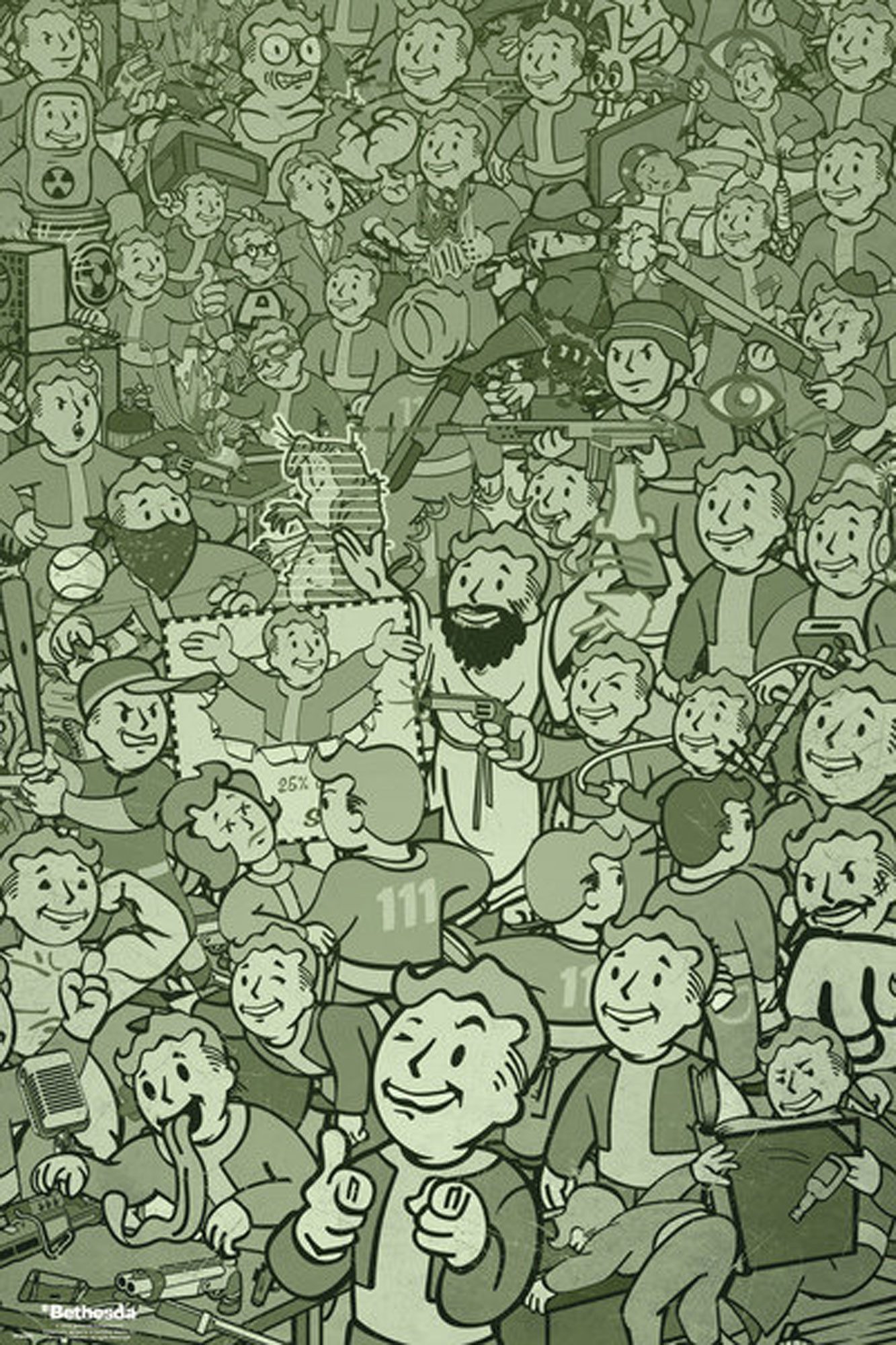 Poster Fallout 4 - Poster - Compilation