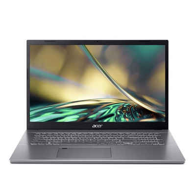 Acer Aspire 5, A517-53G, Grau Notebook (43.9 cm/17.3 Zoll, Intel Intel® i5-1235U, NVIDIA® GeForce® MX550, 512 GB SSD)