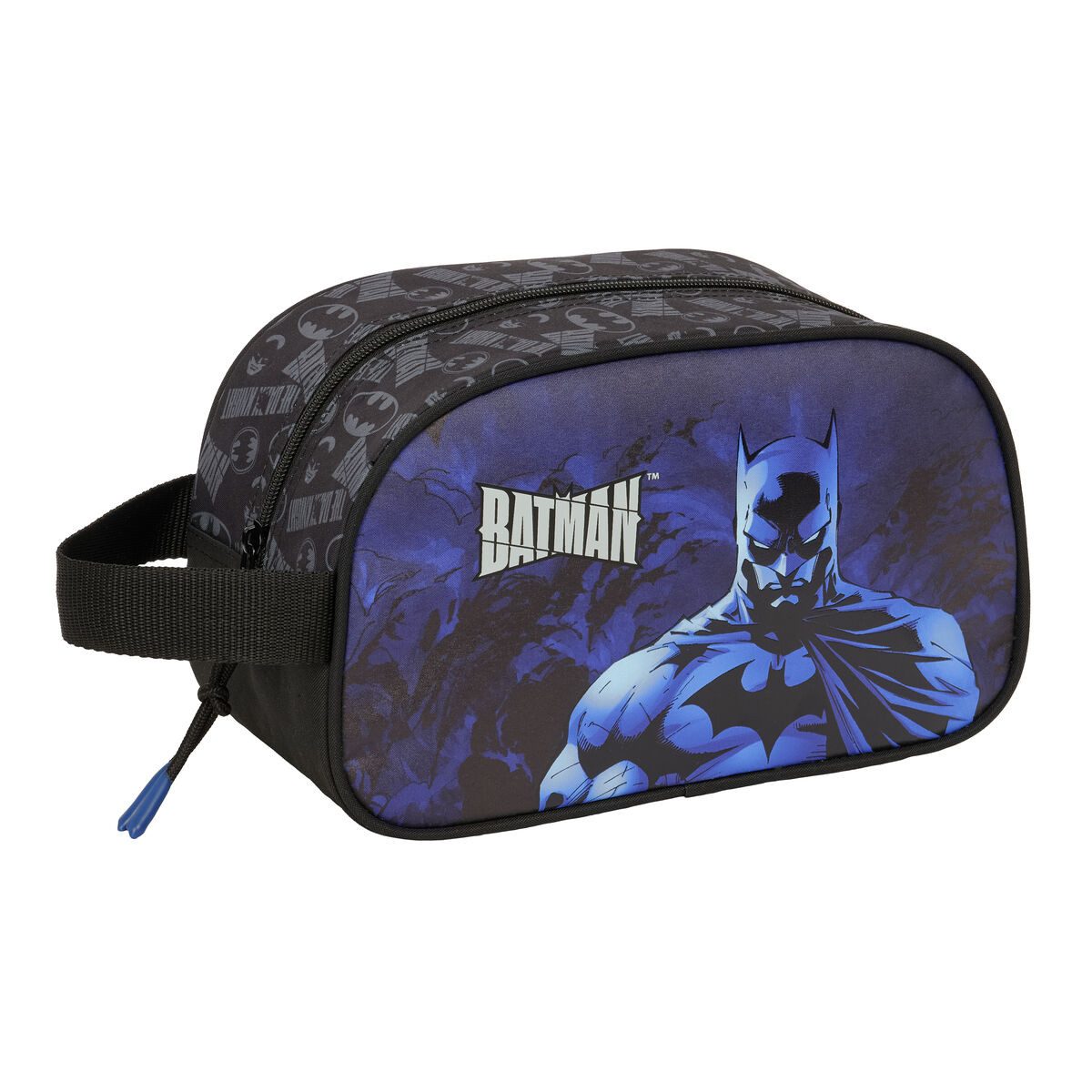 Batman Kulturbeutel Kulturbeutel Kulturtasche Waschtasche Kosmetiktasche Batman Schwarz 26