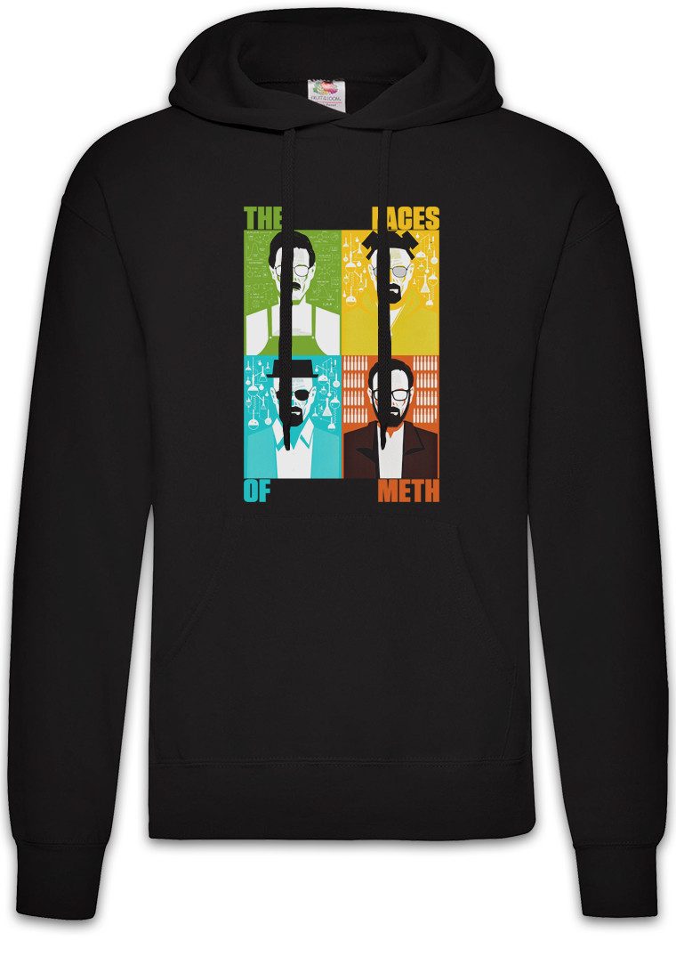 Hoodie Faces Of Herren Hoodie Walter Breaking White Ehrmantraut Bad Crystal