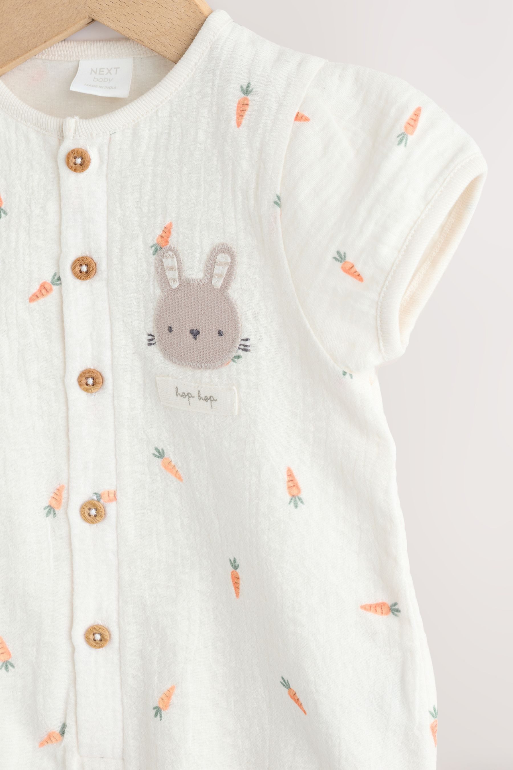Next Overall Babystrampler aus Webstoff (1-tlg)