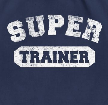 Shirtracer Turnbeutel Super Trainer Vintage, Fussball EM 2024
