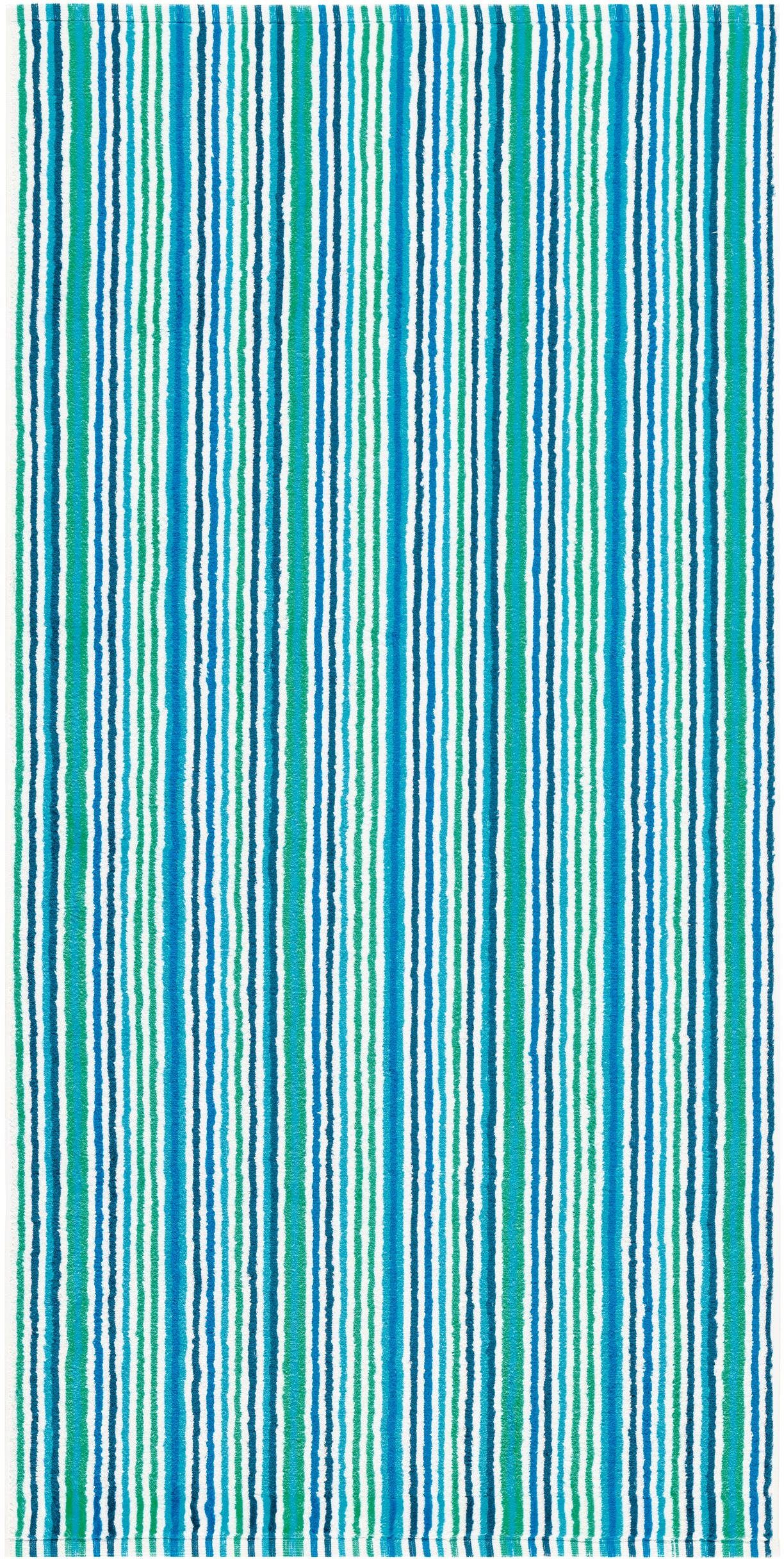 Egeria Badetuch Combi Stripes, Walkfrottee (1-St), günstig online kaufen