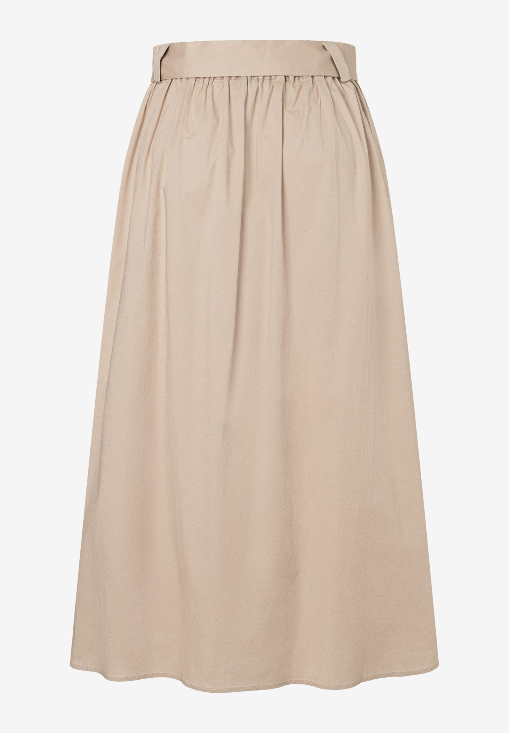 MORE&MORE Faltenrock Poplin Skirt günstig online kaufen