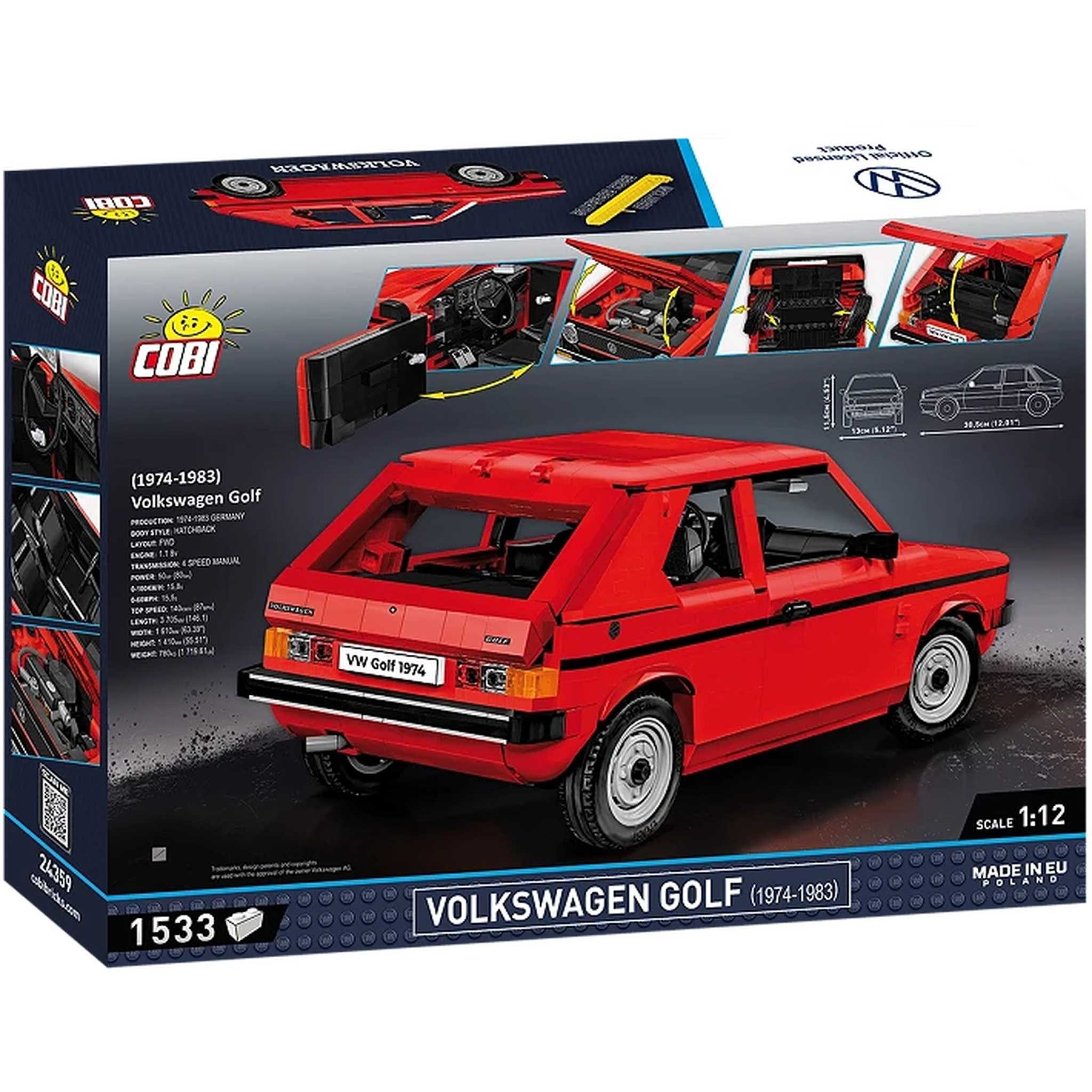 COBI CB-24359 - VW Golf 1974-1983 (Cobi) Spielbausteine