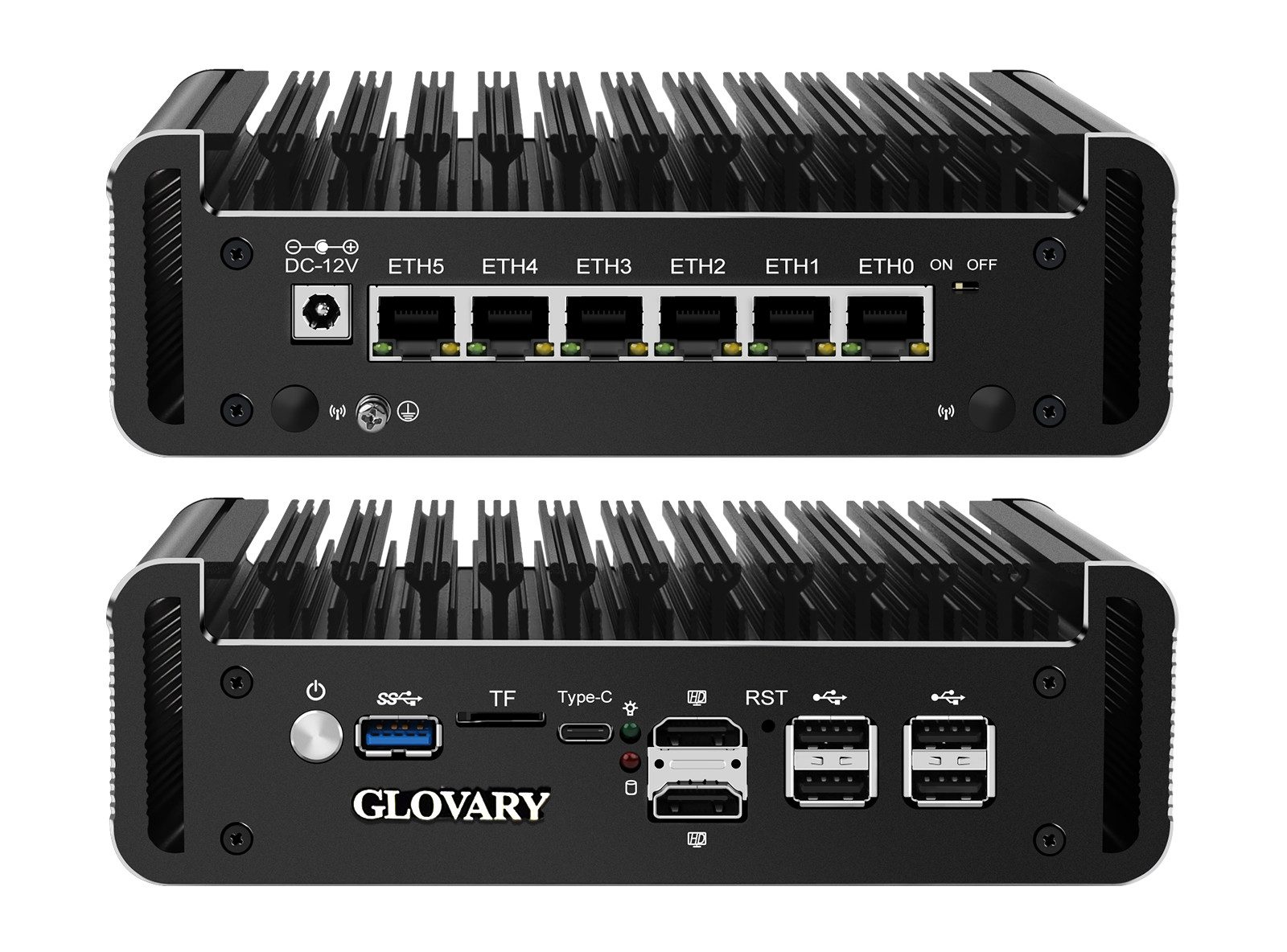 Firewall N100 Hardware, 6 x2.5GbE LAN Micro Appliance Mini-PC