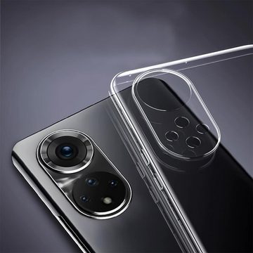 CoolGadget Handyhülle Transparent Ultra Slim Case für Huawei Nova 9, Honor 50 6,57 Zoll, Silikon Hülle Dünne Schutzhülle für Huawei Nova 9 / Honor 50 Hülle