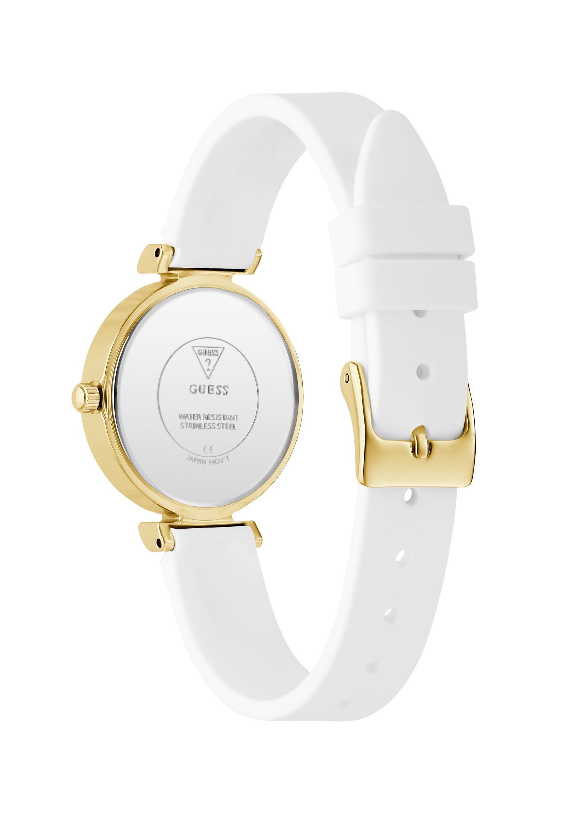 Guess Quarzuhr ARRAY, (1-tlg), Quarz-Analoguhr