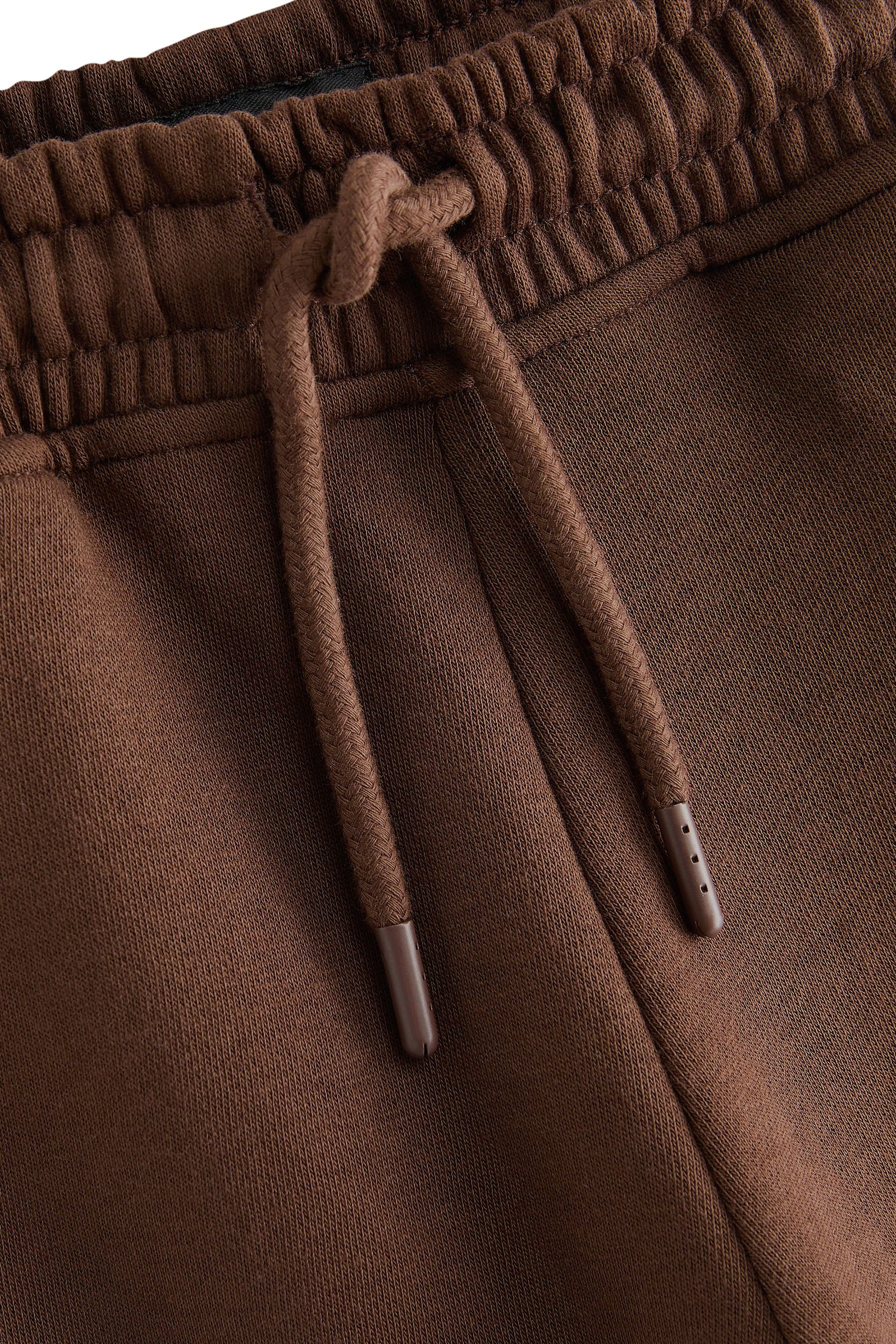 Brown Jersey-Shorts Sweatshorts (1-tlg) Chocolate Next