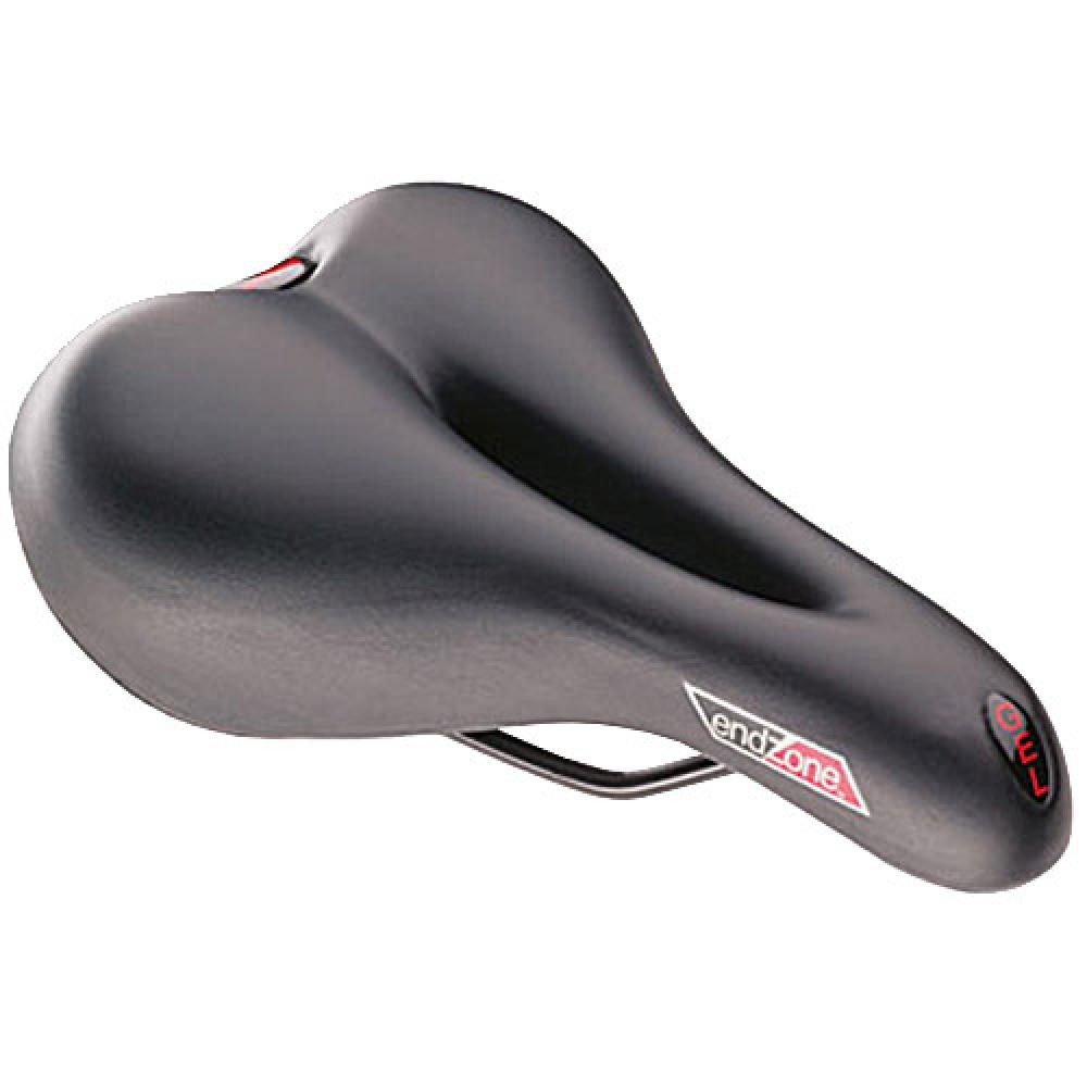 Point Fahrradsattel Point Endzone Sportsattel Damen Gel schwarz