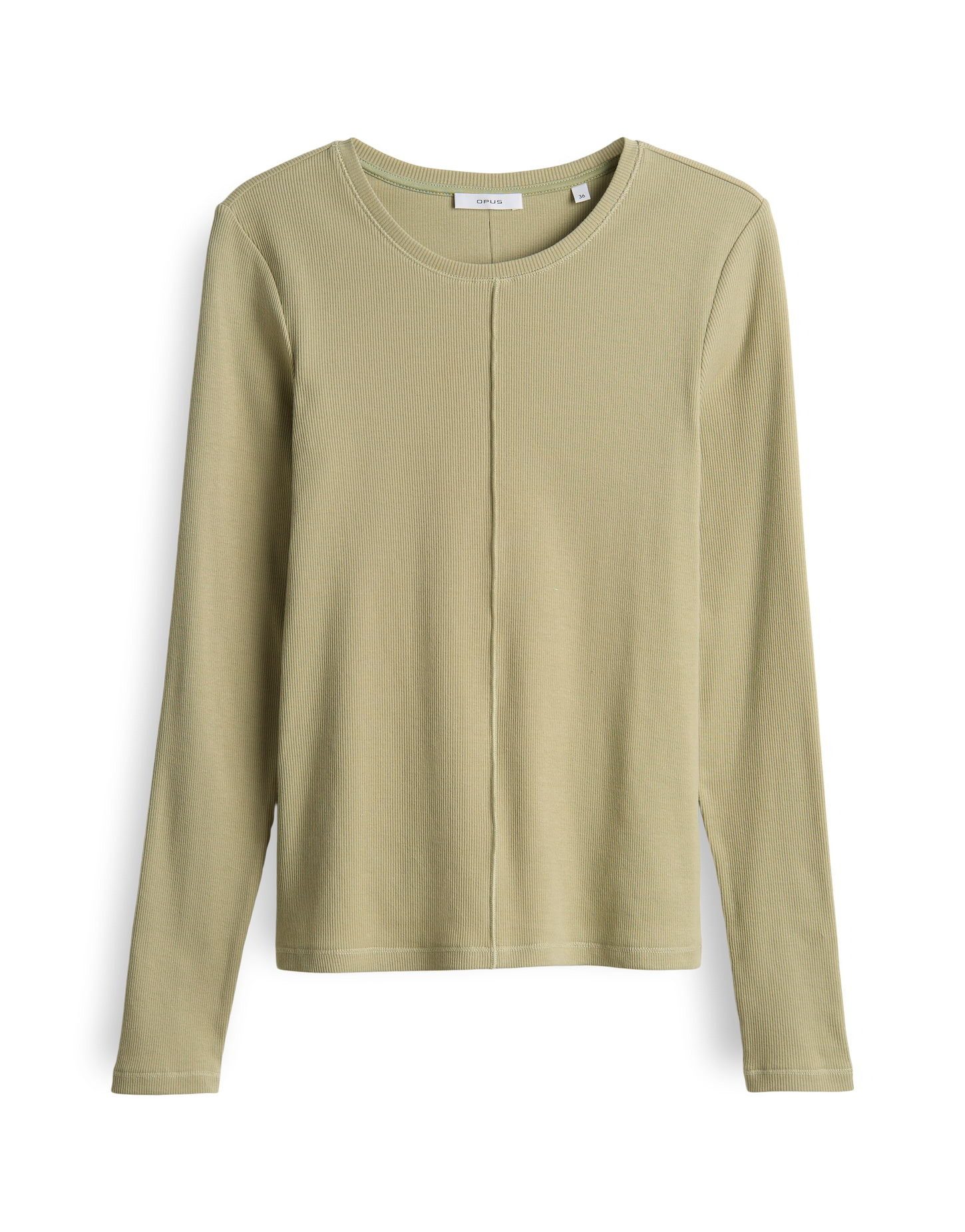 OPUS Langarmshirt SADALIE Slim aus BCI Cotton Mix schmale Passform, weicher günstig online kaufen