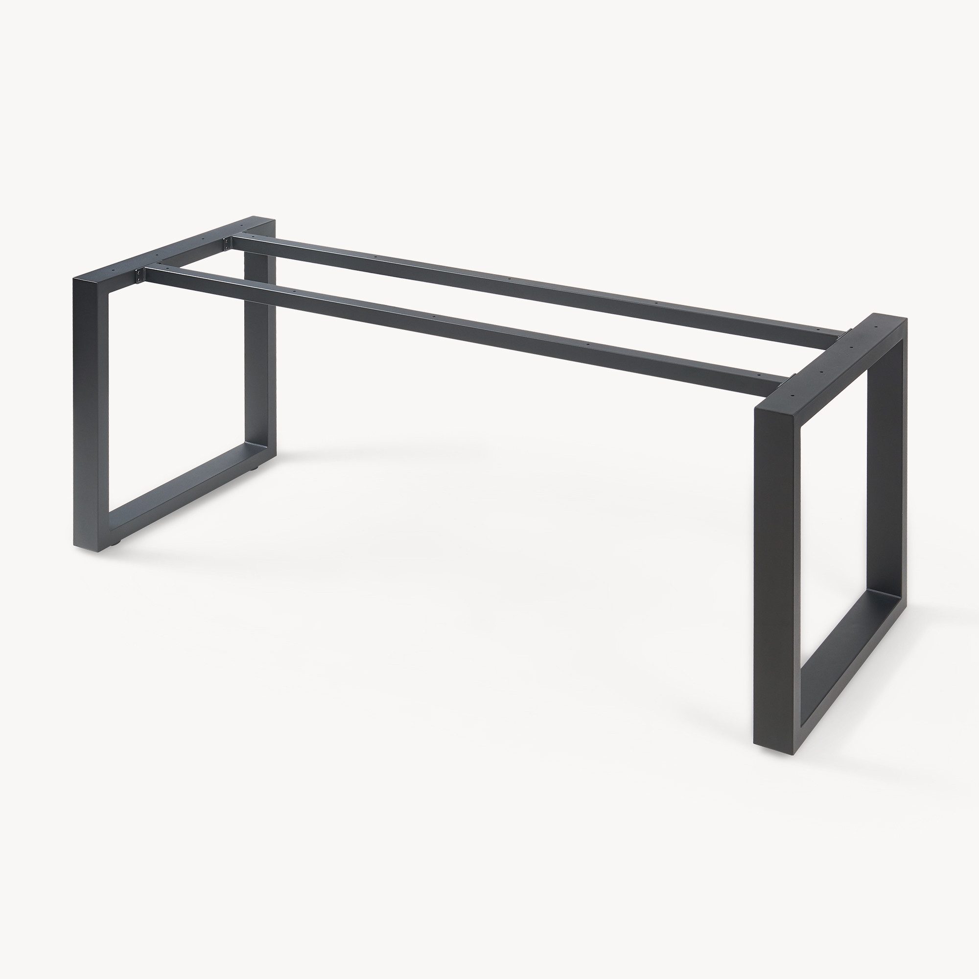 en.casa Tischgestell, »Vestmalu« Stahl 120 x 70 x 72 cm Schwarz
