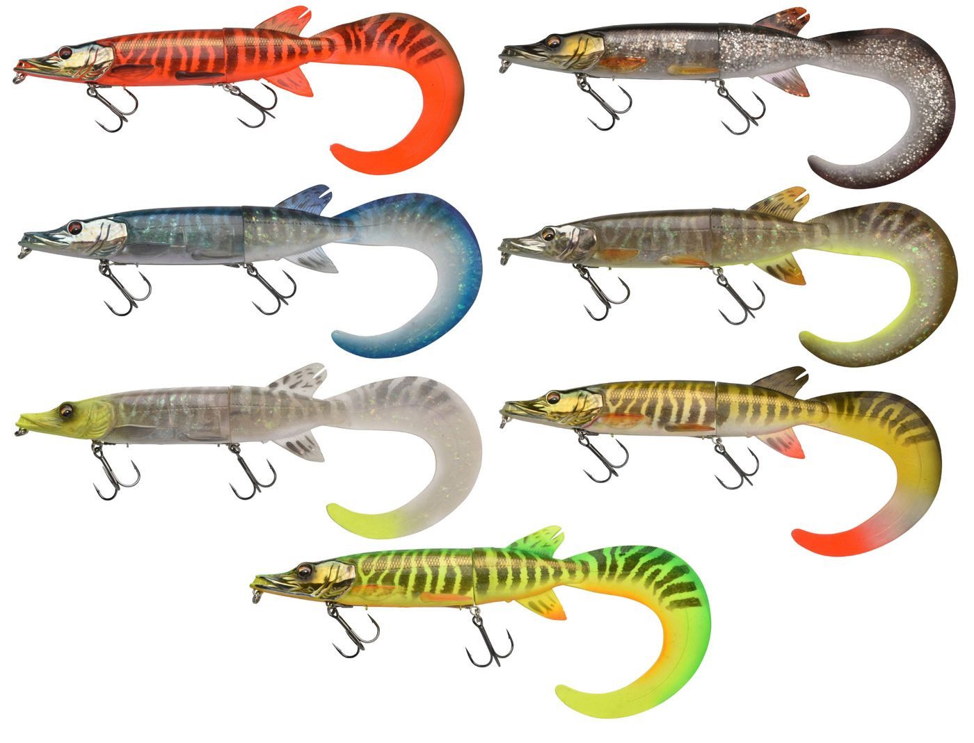 Savage Gear Kunstköder 3D Hybrid Pike 25Cm/100G Red Pike