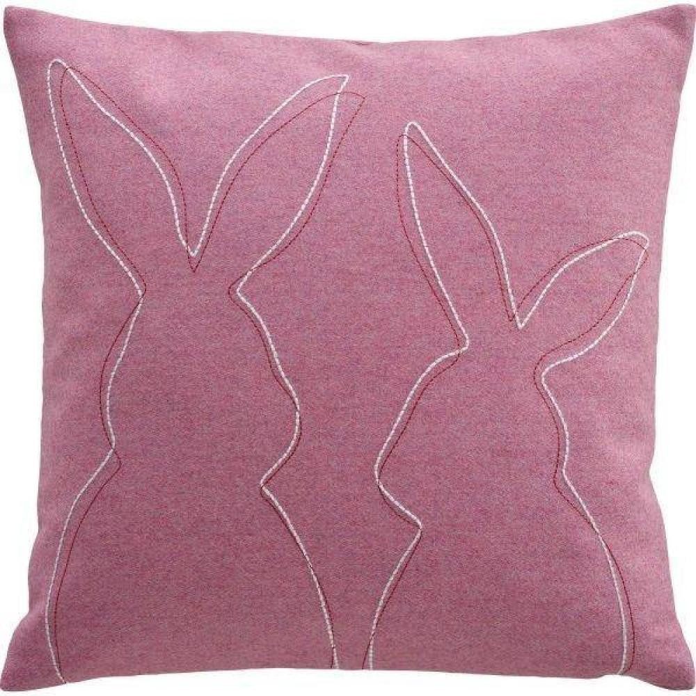 sander table + home Dekokissen Benny Wool Rosa 40 x 40 cm