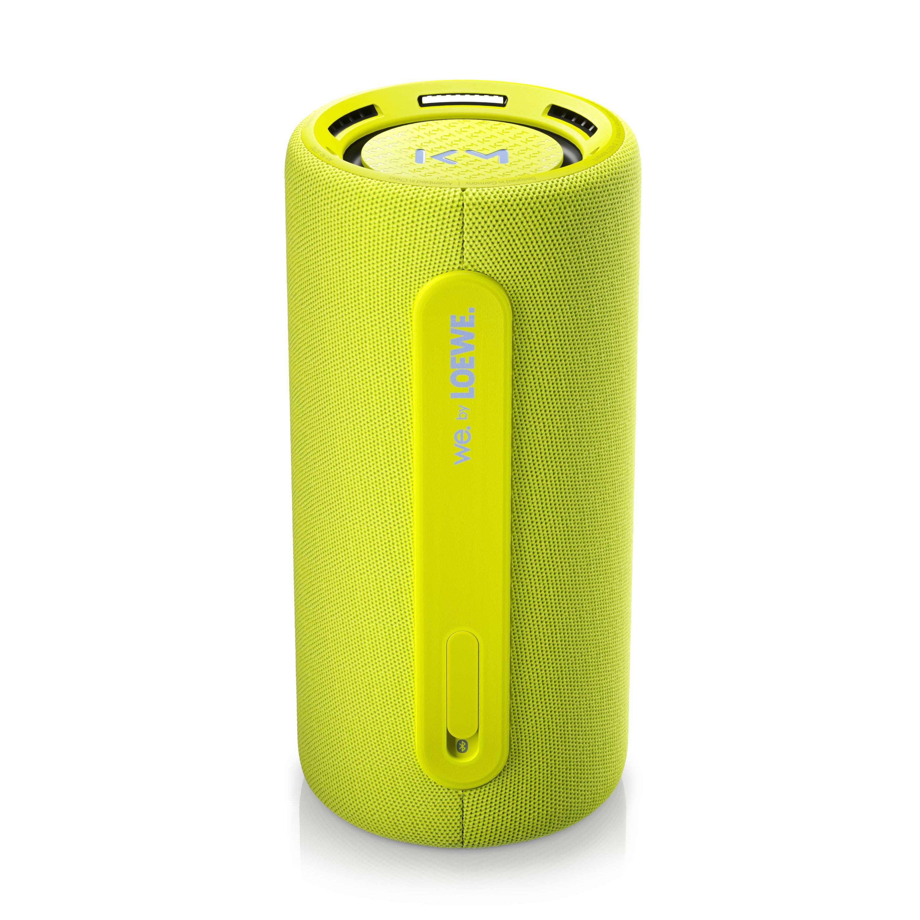 Loewe We. HEAR pro neon. Bluetooth-Speaker (Bluetooth, 100 W, Limited Edition in Kooperation mit Kylian Mbapp)