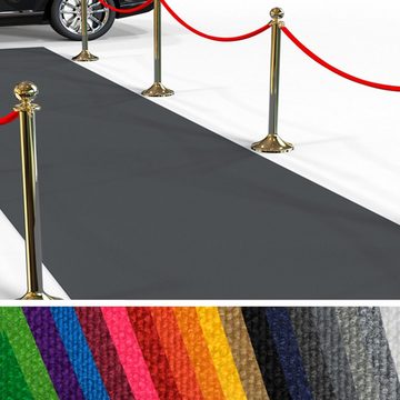 Teppich Event- und Messeteppich Expo Dunkelgrau, verschiedene Größen, Floordirekt, Rechteckig, Höhe: 2.5 mm