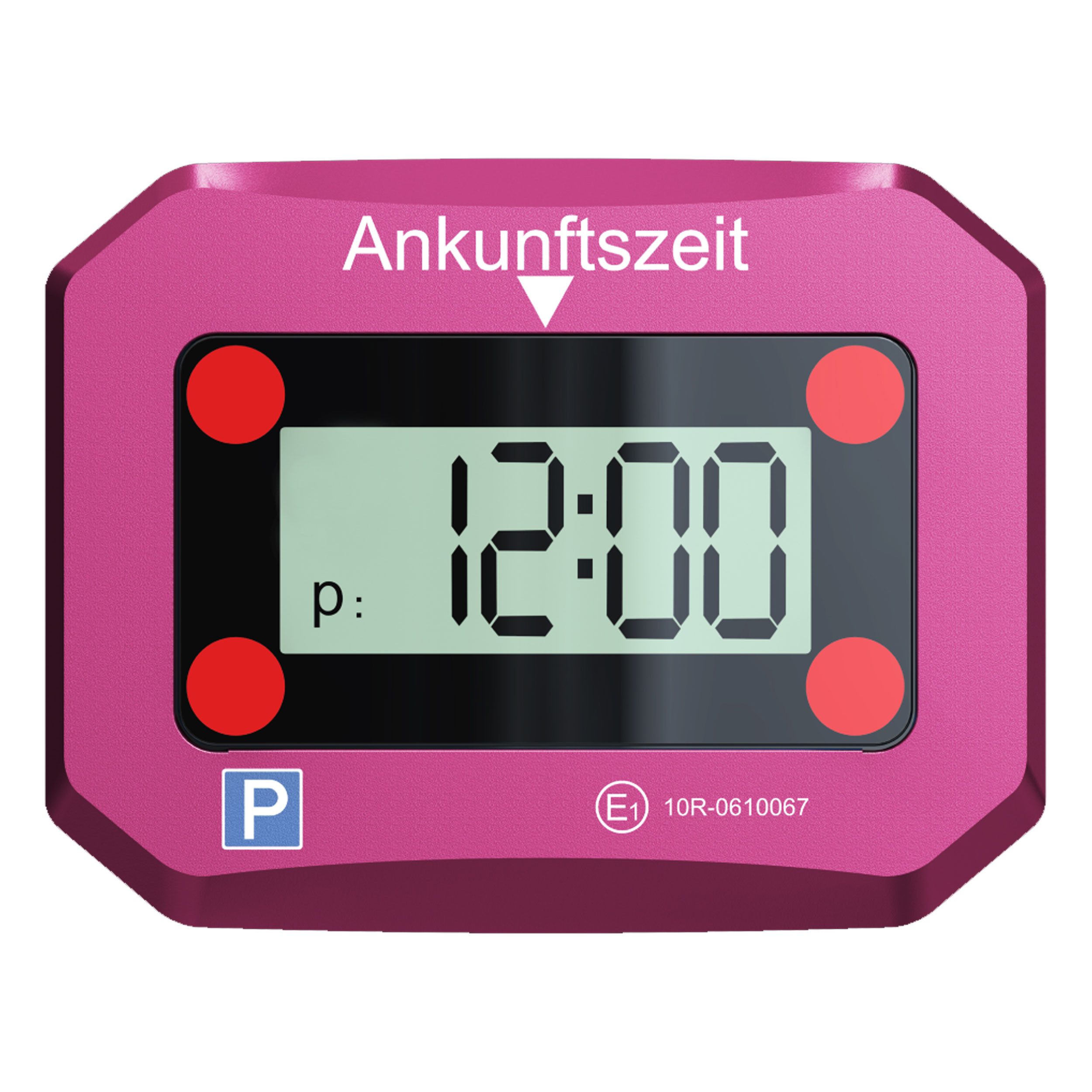 Miraval elektronische Parkscheibe Digitale Parkscheibe