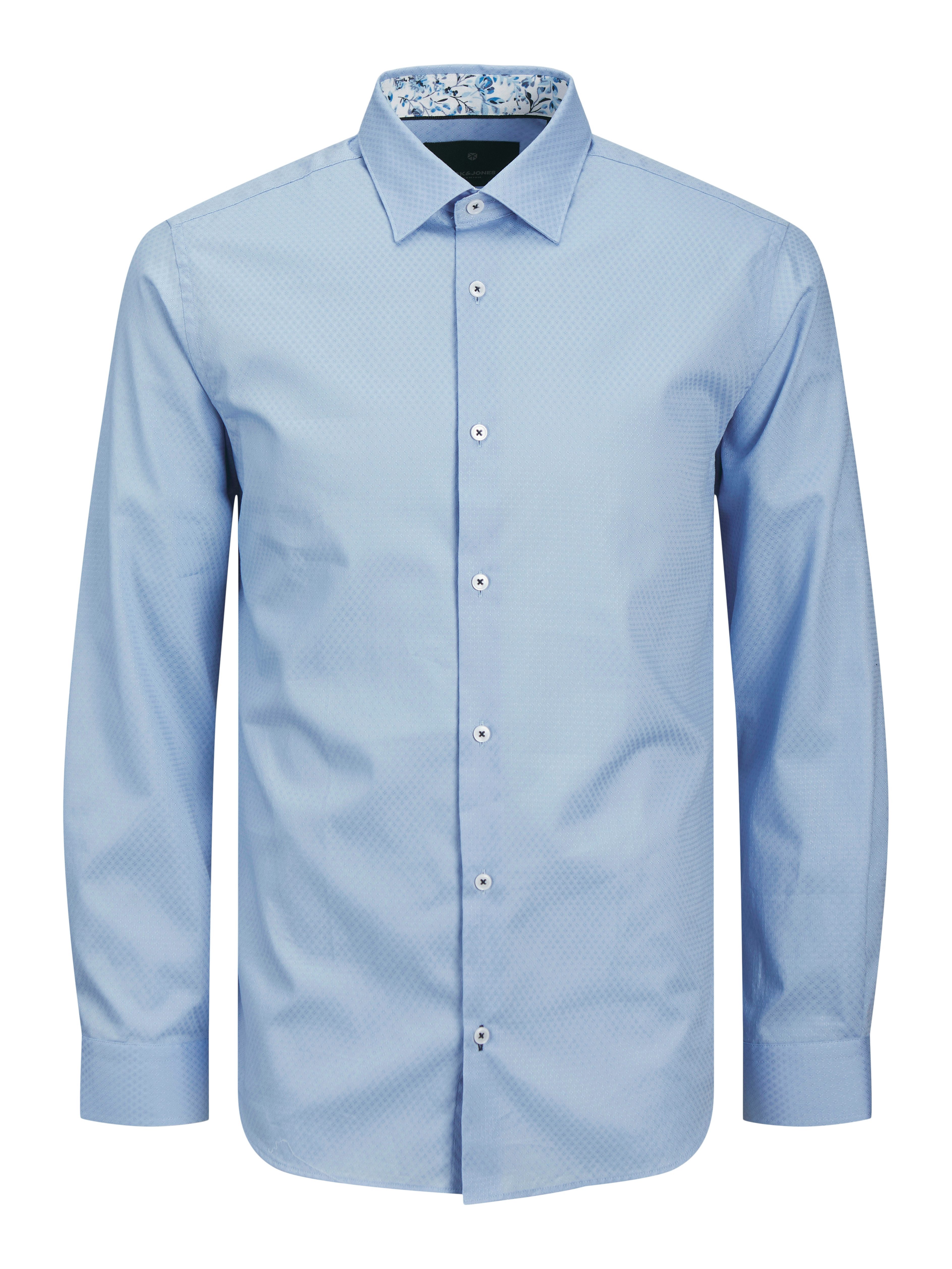 Langarmhemd JPRBLABARNES DETAIL DOBBY L/S SHIRT LN