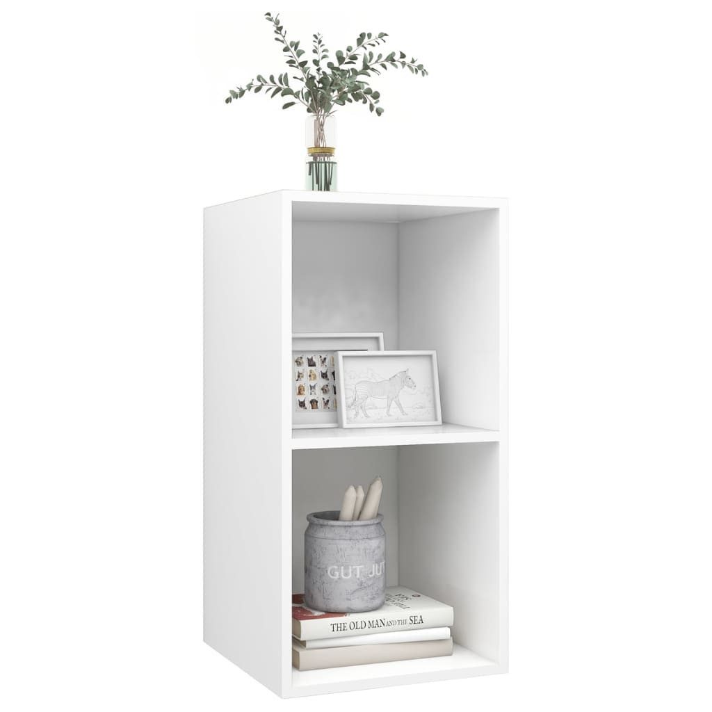 vidaXL TV-Wand TV-Wandschrank Weiß 37x37x72 cm günstig online kaufen