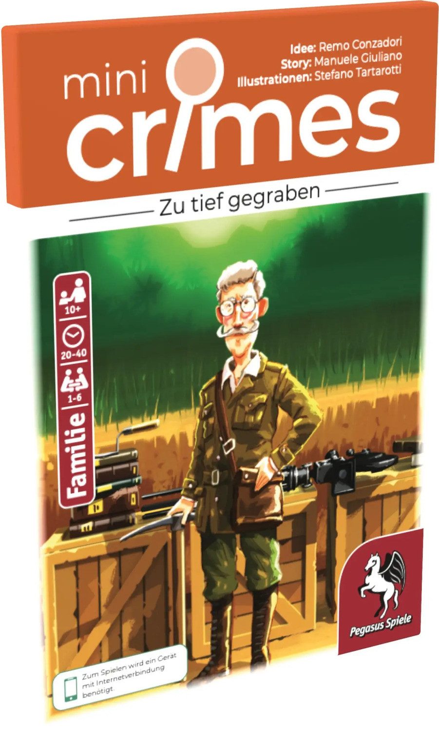Spiel MiniCrimes - Zu tief gegraben