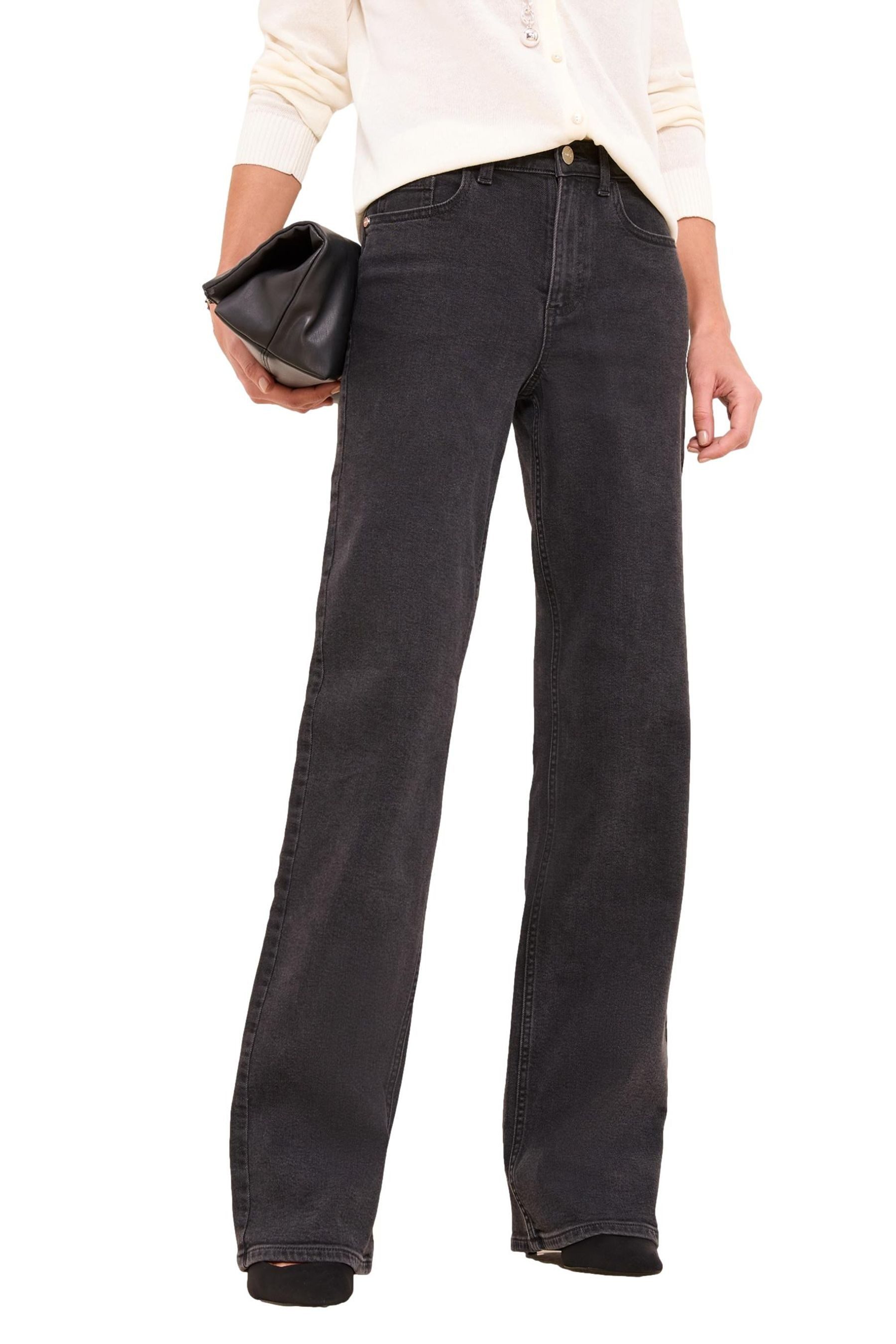 Weite Jeans Lipsy Jeans mit weitem Bein, Kurzgröße