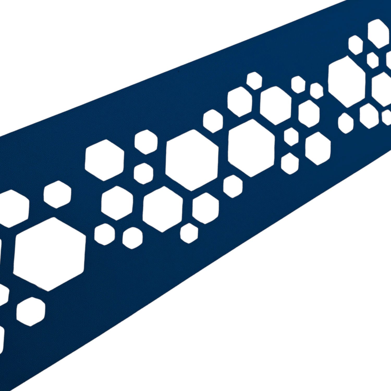 zaunzu Sichtschutzstreifen PREMIUM Dekor Hexagon Einzelstreifen günstig online kaufen