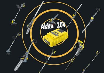 Fanztool Akku-Kettensäge »20V Li-Ion Akku-Hochentaster mit 2,5Ah Akku«, Packung