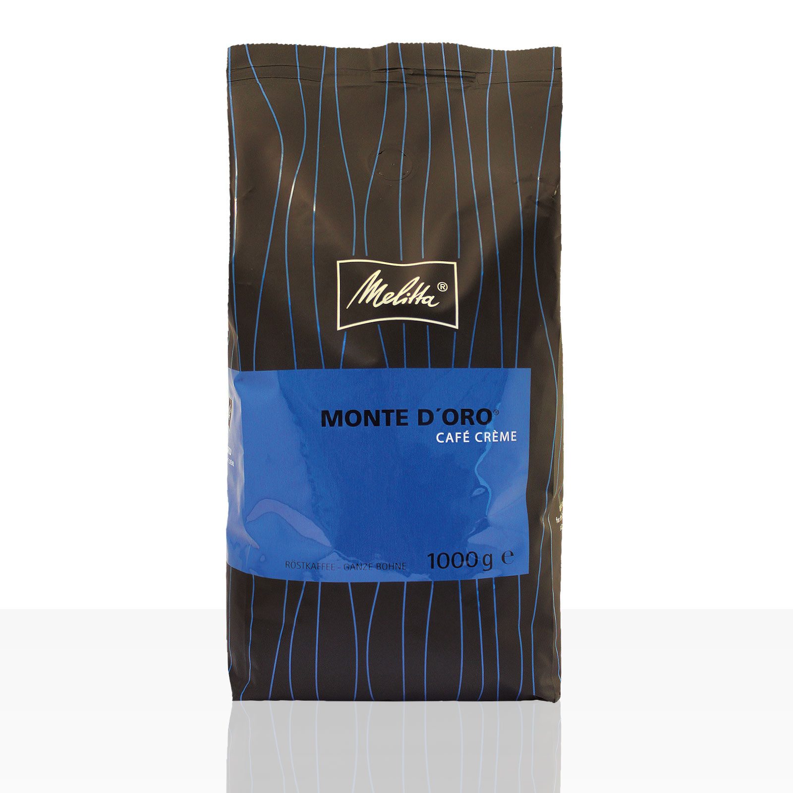 Melitta Kaffee Melitta Monte d'Oro Cafe Creme mild - 1kg Kaffeebohnen – Bild 2 von 2