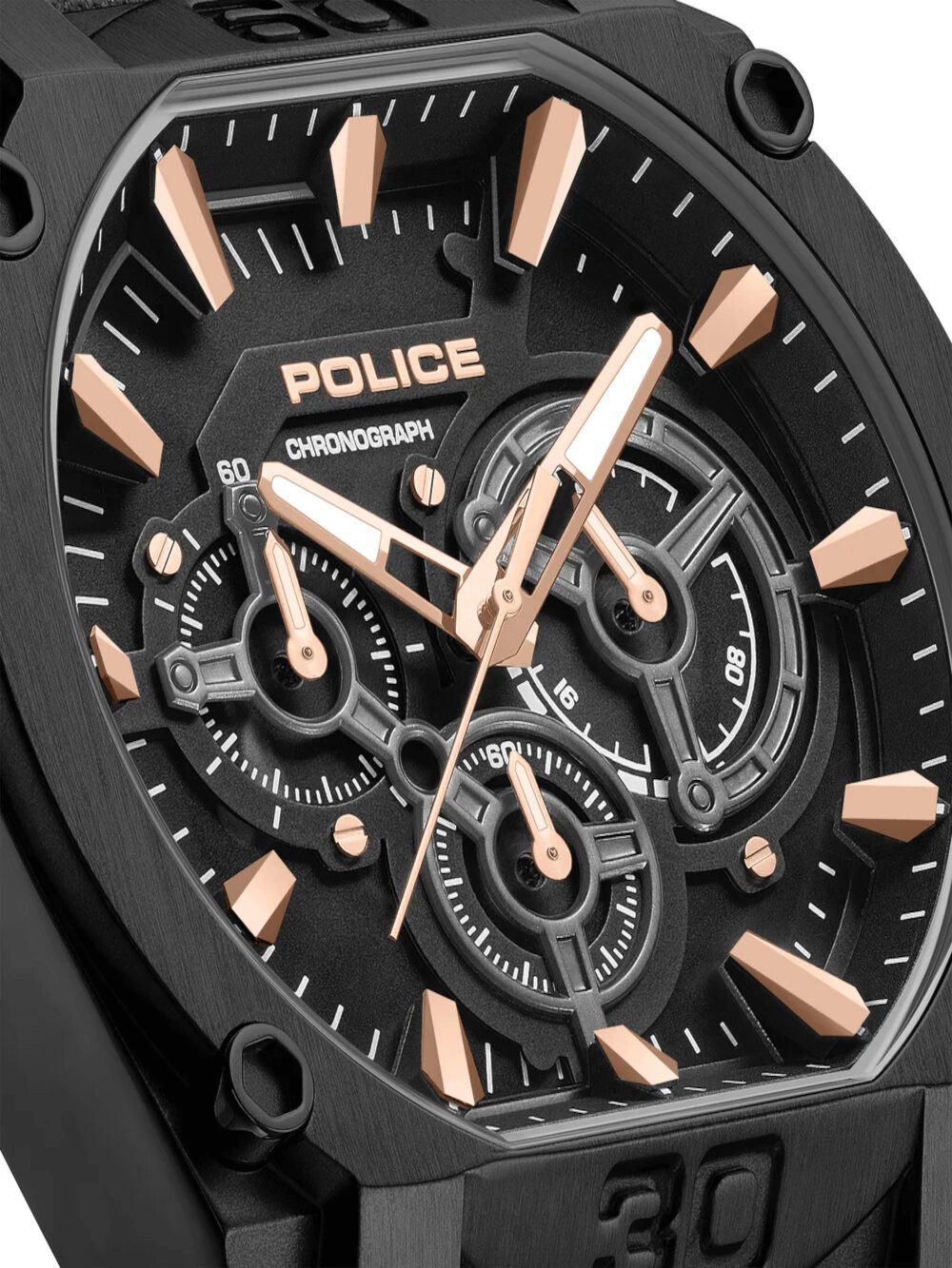 Police Quarzuhr Police PEWGC0092905 Herrenuhr Norwood Chronograph 45mm 5ATM Police PEWGC0092905 Herrenuhr Norwood Chronograph 45mm 5ATM