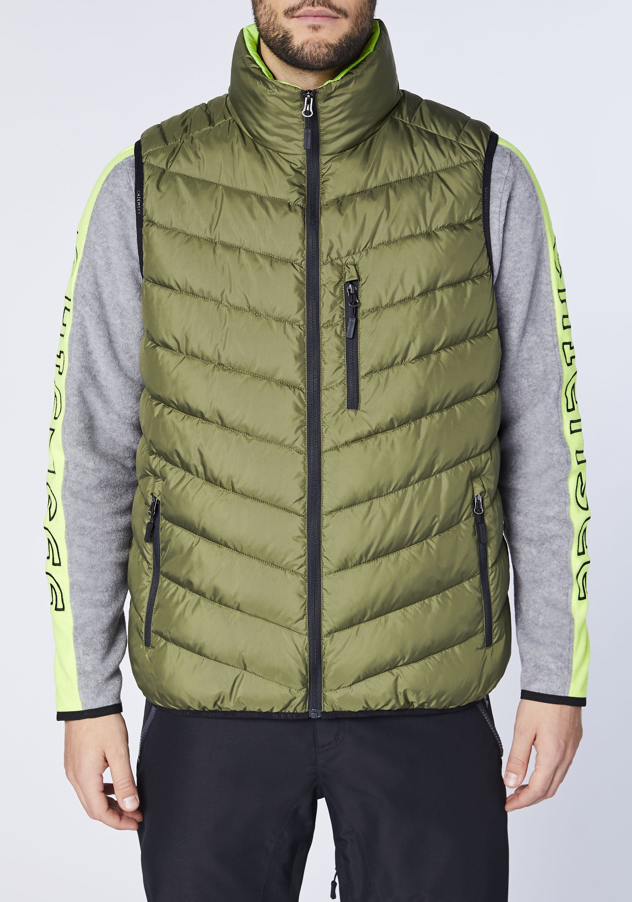 Chiemsee Steppweste Weste in trendiger Stepp-Optik 1 (1-tlg)