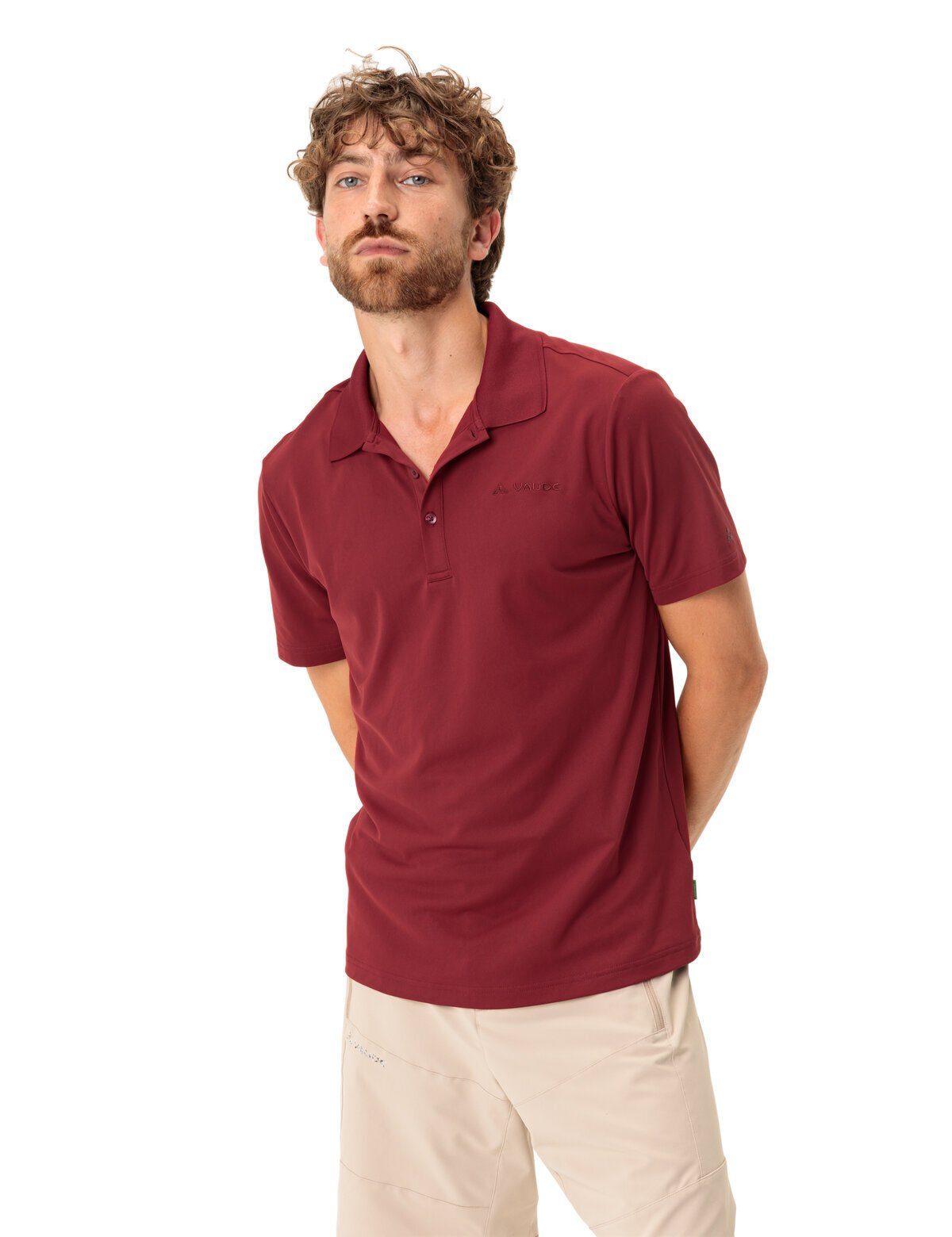 VAUDE T-Shirt Men's Essential Polo Shirt (1-tlg) schnelltrocknendes, pflegeleichtes und geruchshemmendes Shirt