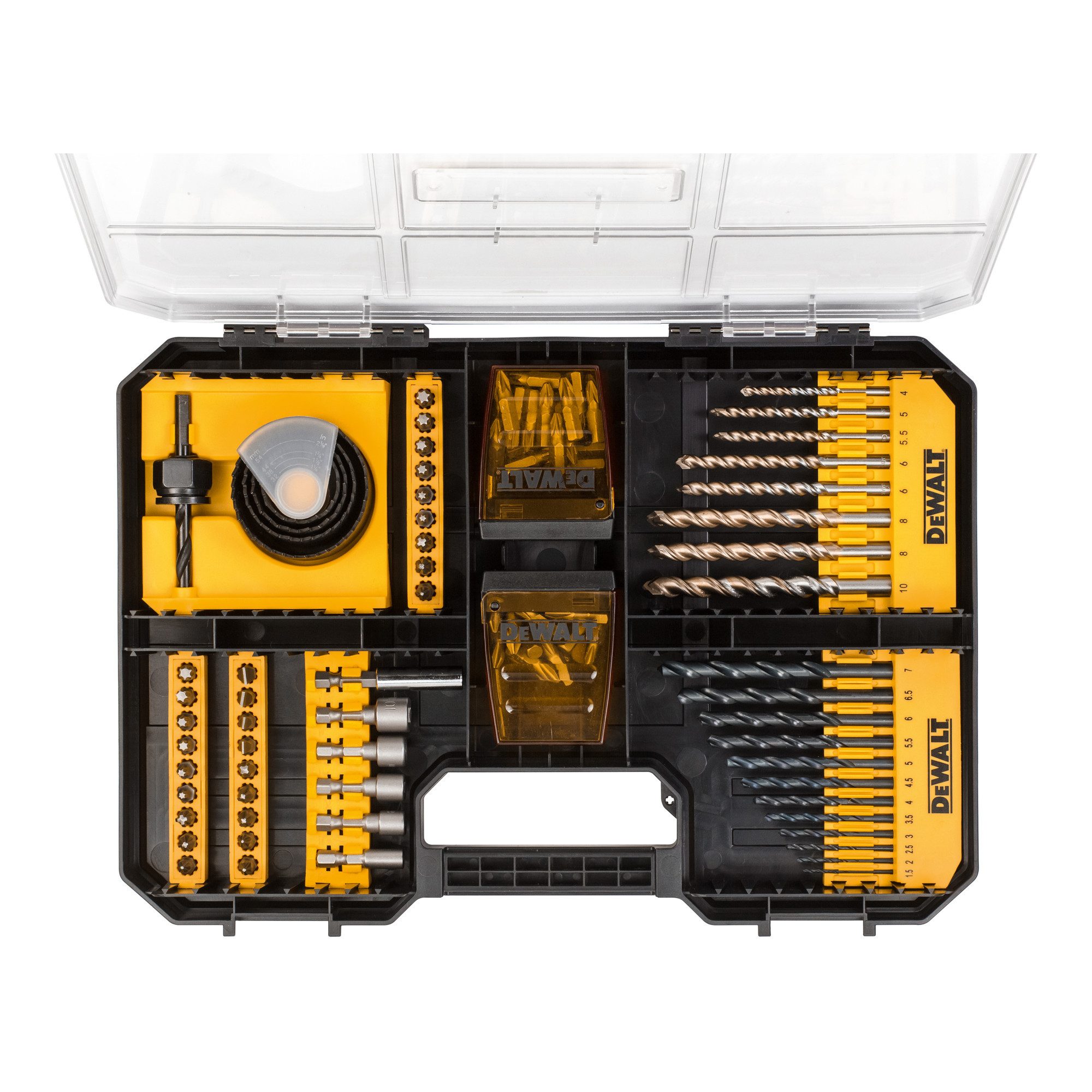DeWalt Holzbohrer DEWALT Universal-Set 100-tlg. TSTAK kompatibel DT71569-QZ