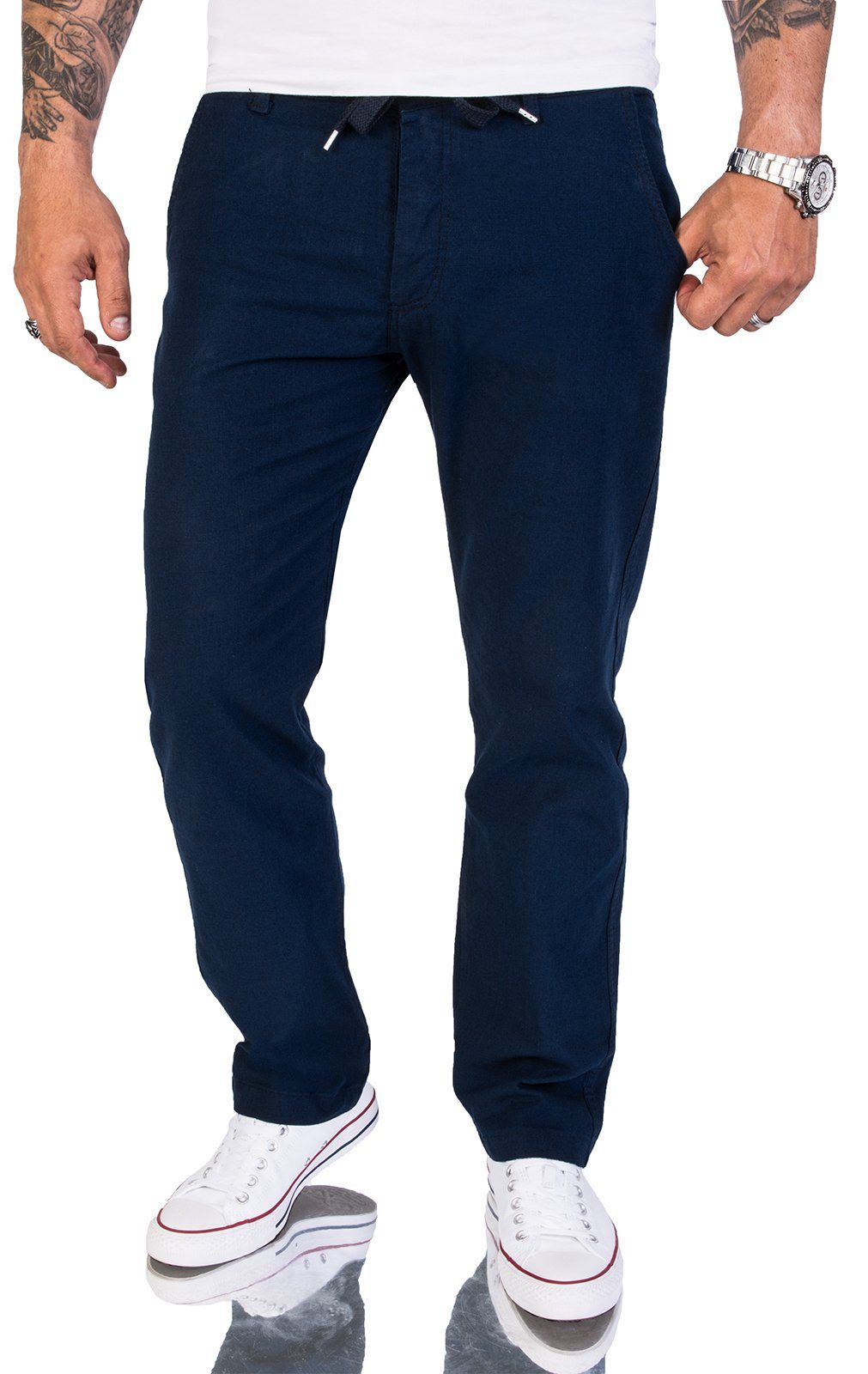 Rock Creek Stoffhose Herren Regular Fit Stoffhose RC-2152