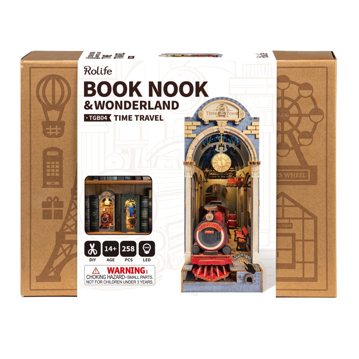ROLIFE 3D-Puzzle Book Nook "Time Travel", 258 Puzzleteile günstig online kaufen