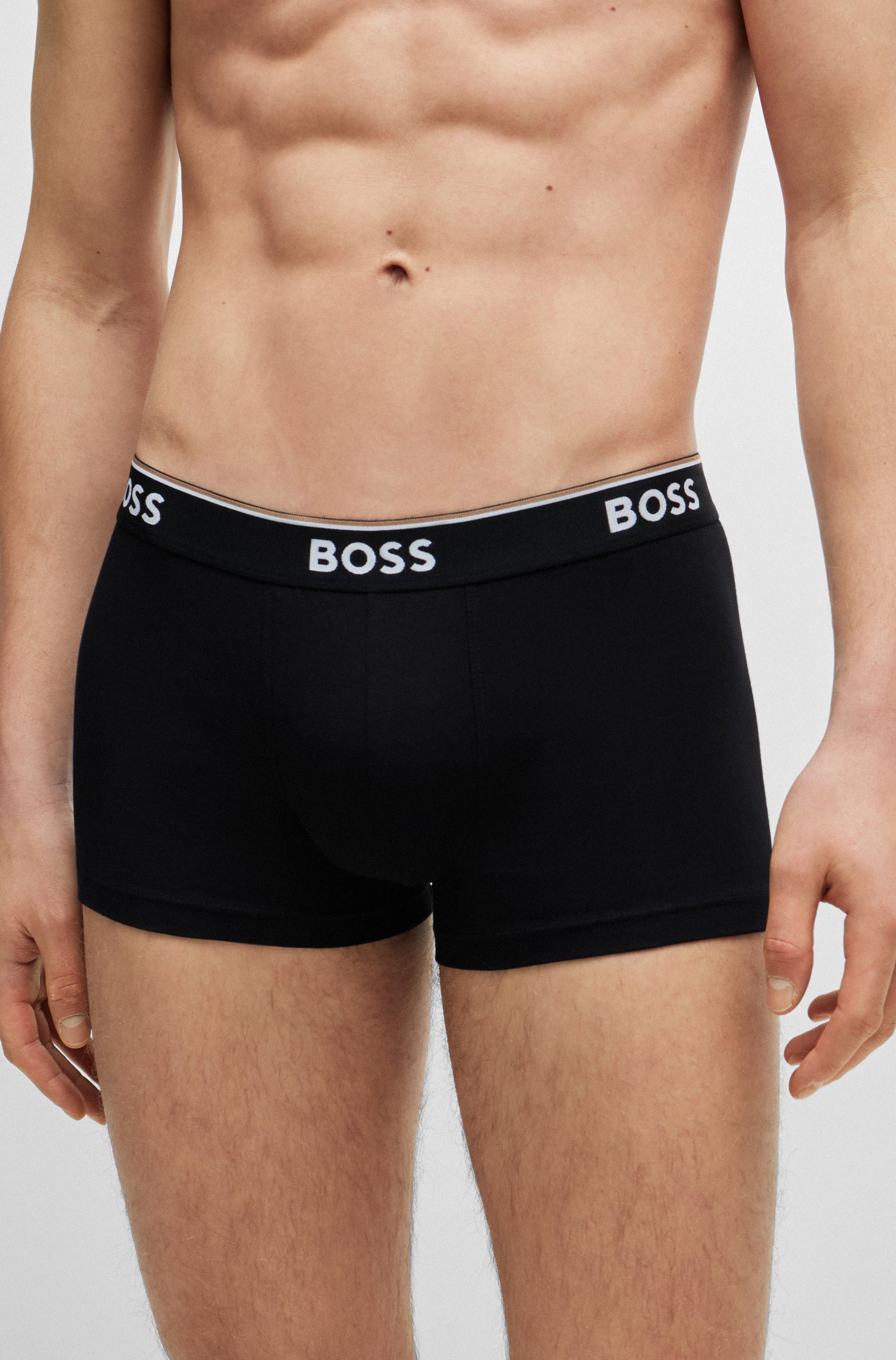 BOSS Boxer "TRUNK 3 PACK", (3 St.), BOSS Schriftzug auf dem Bund günstig online kaufen