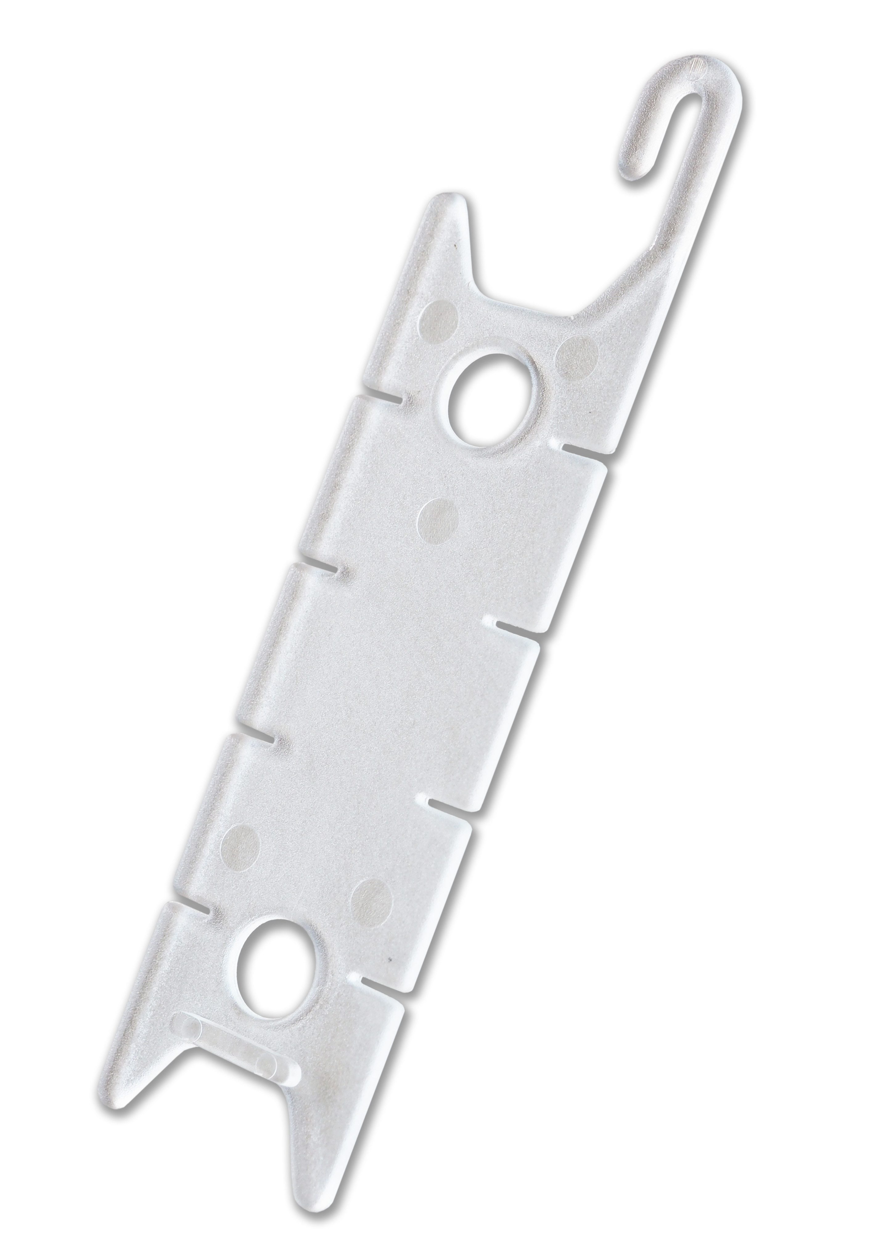 dekondo Fadenspule Schnurwickler Wickelspule Garnwickler Zugschnursammler Haspel, (10-St), transparent, Kunststoff