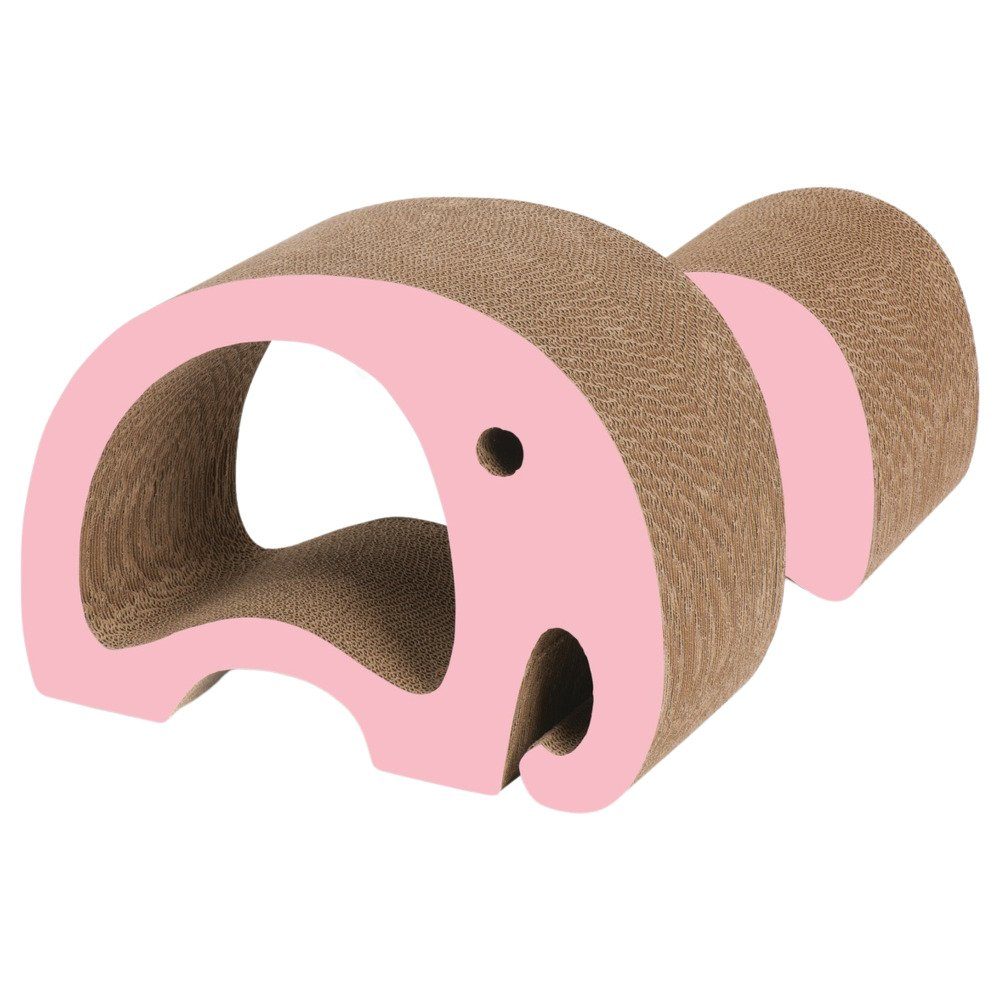 Kratzpappe Kratzpappe Zoo Scratcher Elefant 2-in-1