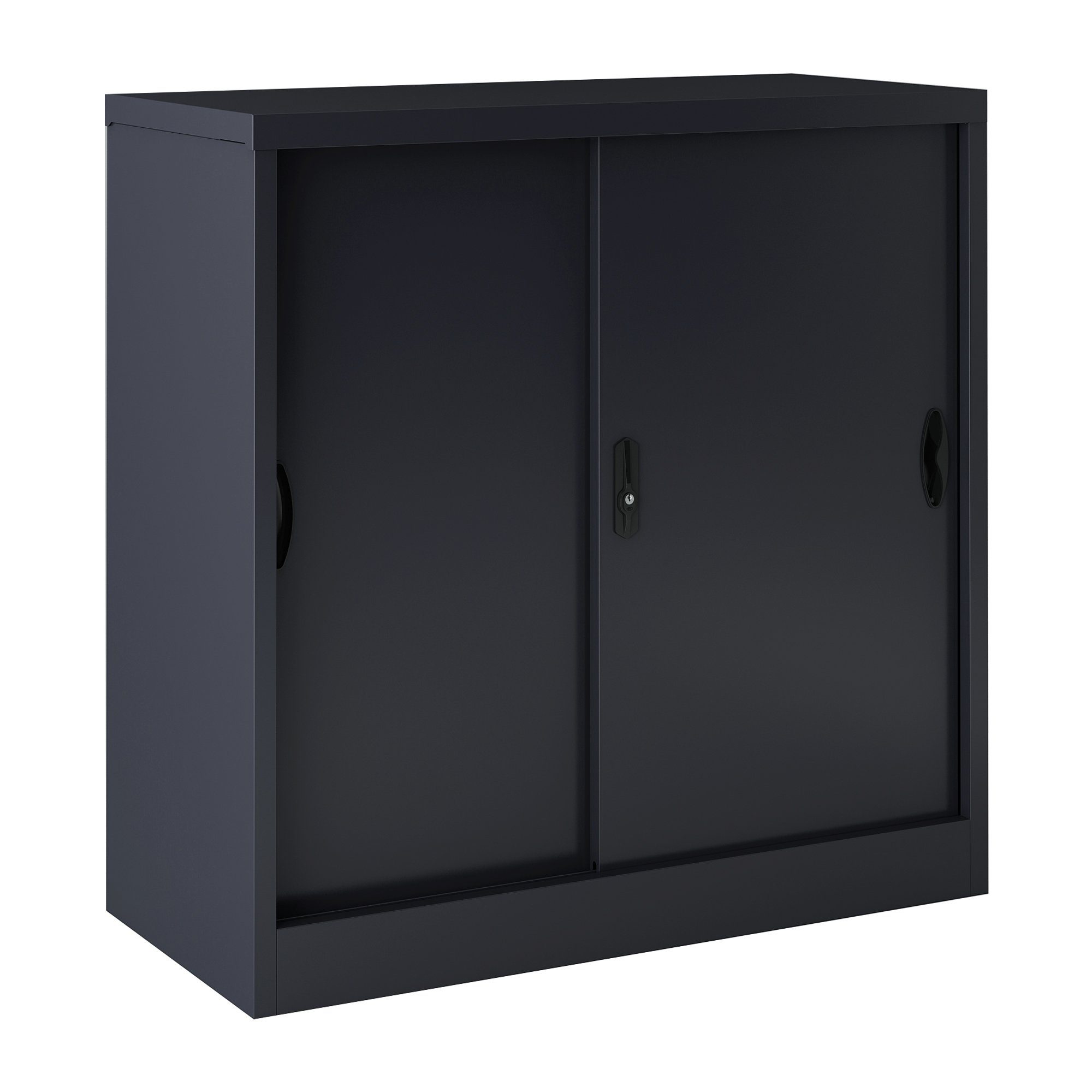 en.casa Aktenschrank »Rieti« Büroschrank Stahl 90x40x90 günstig online kaufen