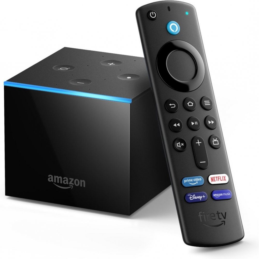 Amazon Streaming-Box Amazon Fire TV Cube 4K Ultra HD-Streaming-Mediaplayer  Hands-free mit
