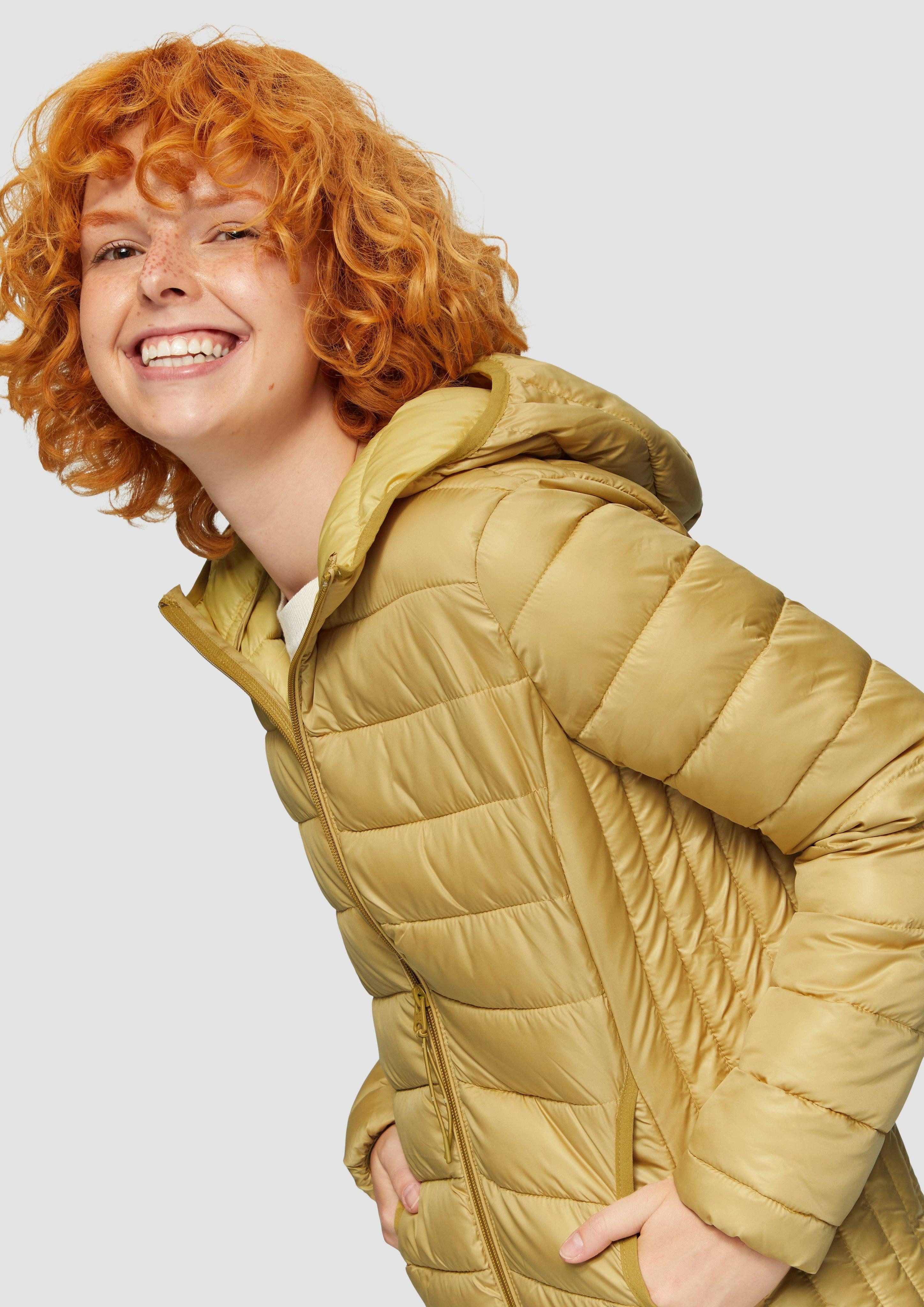 QS Outdoorjacke Leicht wattierte Steppjacke mit günstig online kaufen