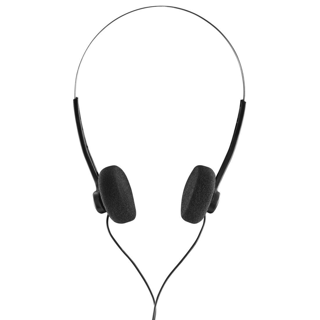 Hama Slight II Over-Ear, Stereo, kabelgebunden, Schwarz Kopfhörer (Produkt fällt nicht unter das FuAG)
